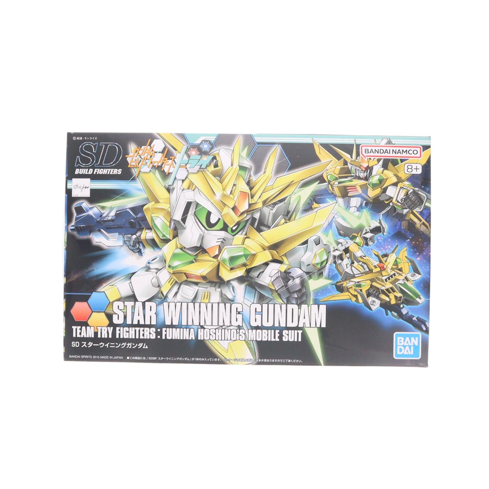 【中古即納】[PTM] (再販) SDBF スターウイニングガンダム ガンダムビルドファイターズトライ プラモデル バンダイスピリッツ(20250417)