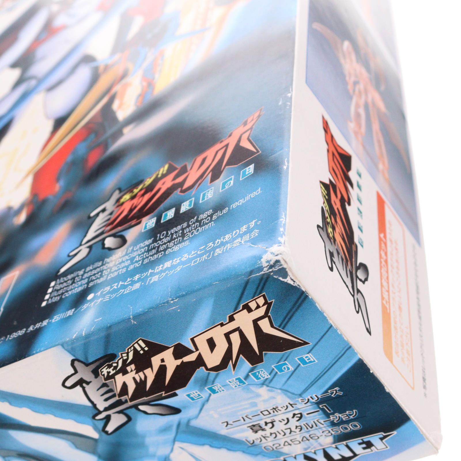 【中古即納】[PTM] スーパーロボットSPシリーズNo.1 真ゲッター1 レッドクリスタルver. 真ゲッターロボ プラモデル(24546) アオシマ(19991207)