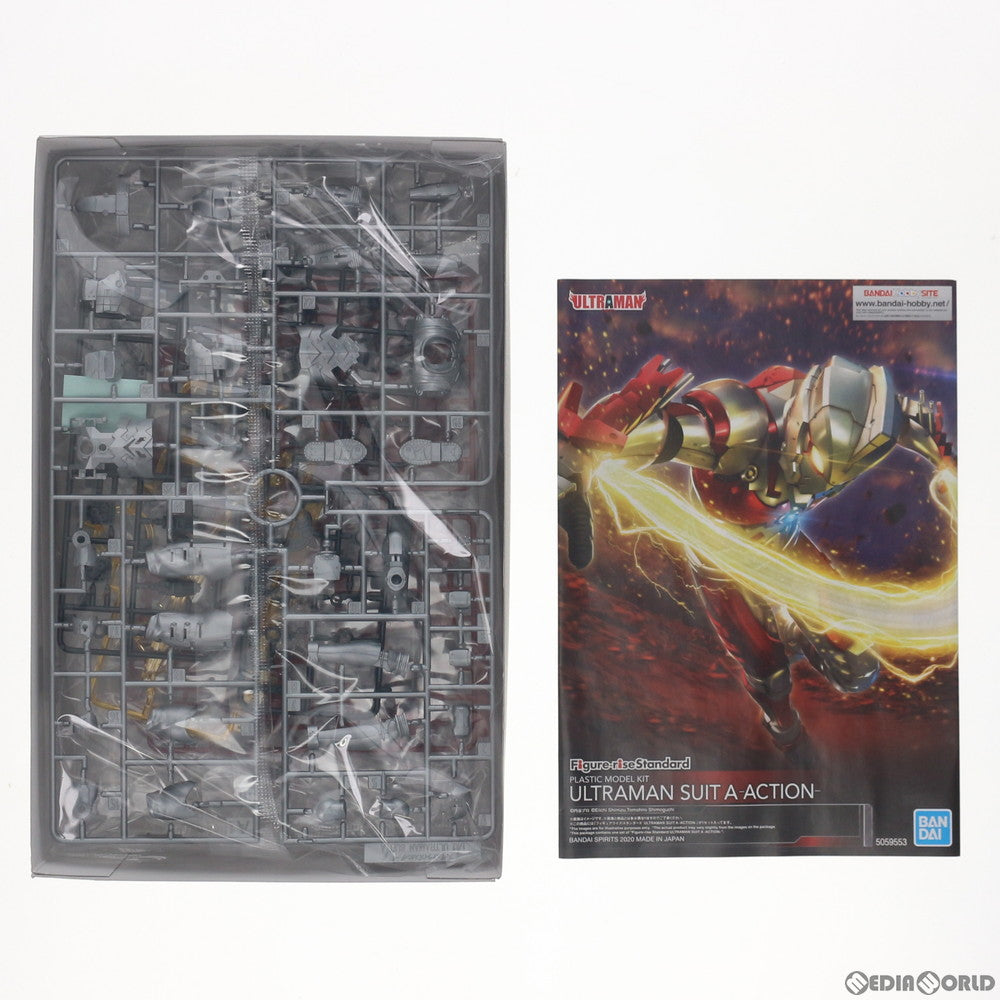 【中古即納】[PTM] Figure-rise Standard(フィギュアライズ スタンダード) 1/12 ULTRAMAN SUIT A(ウルトラマンスーツ エース) -ACTION- プラモデル(5059553) バンダイスピリッツ(20200523)