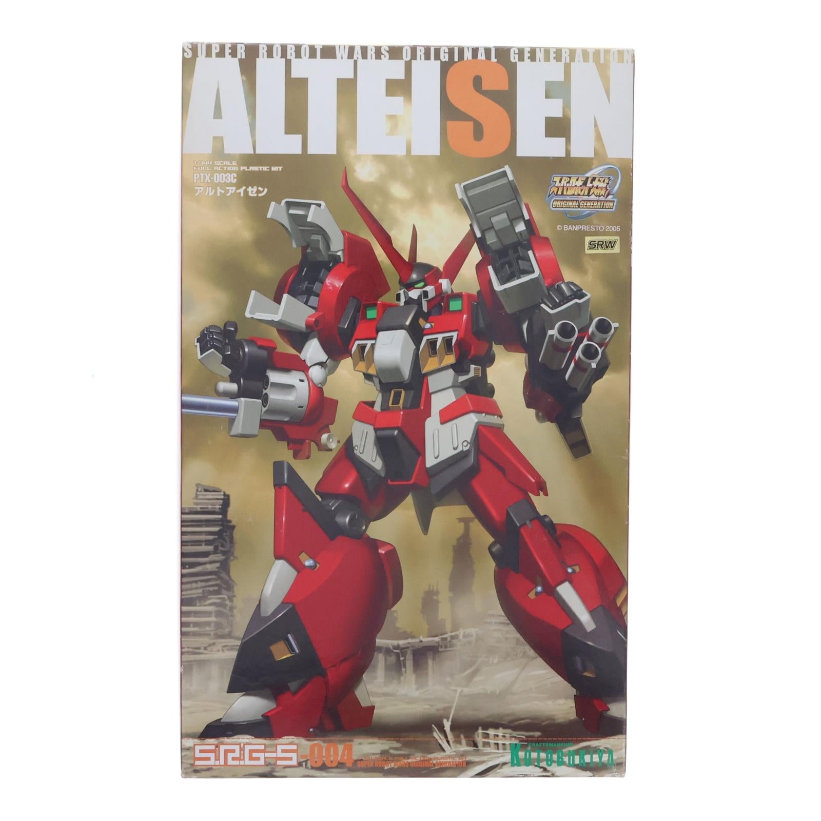 【中古即納】[PTM] S.R.G-S-004 1/144 PTX-003C アルトアイゼン スーパーロボット大戦OG ORIGINAL GENERATIONS(オリジナルジェネレーションズ) プラモデル(KP-11) コトブキヤ(20041231)