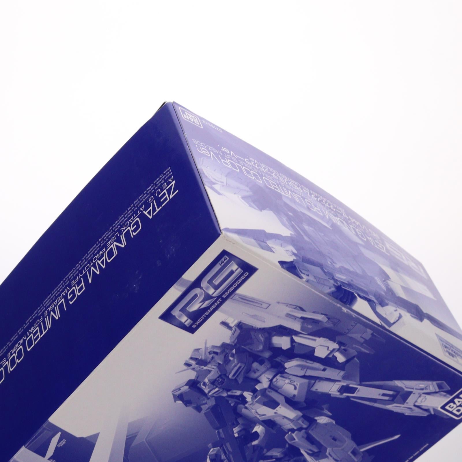 【中古即納】[PTM] プレミアムバンダイ限定 RG 1/144 MSZ-006 ゼータガンダム RGリミテッドカラーVer. 機動戦士Zガンダム プラモデル(0218513) バンダイ(20170831)