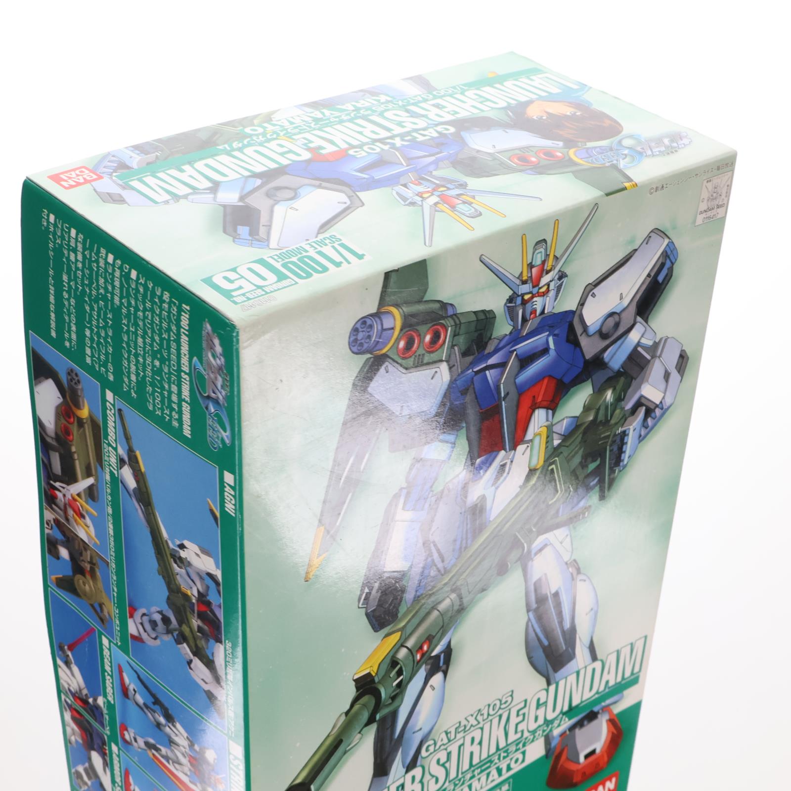 【中古即納】[PTM] 1/100 GAT-X105 ランチャーストライクガンダム 機動戦士ガンダムSEED(シード) シリーズNO.5 プラモデル バンダイ(20030320)