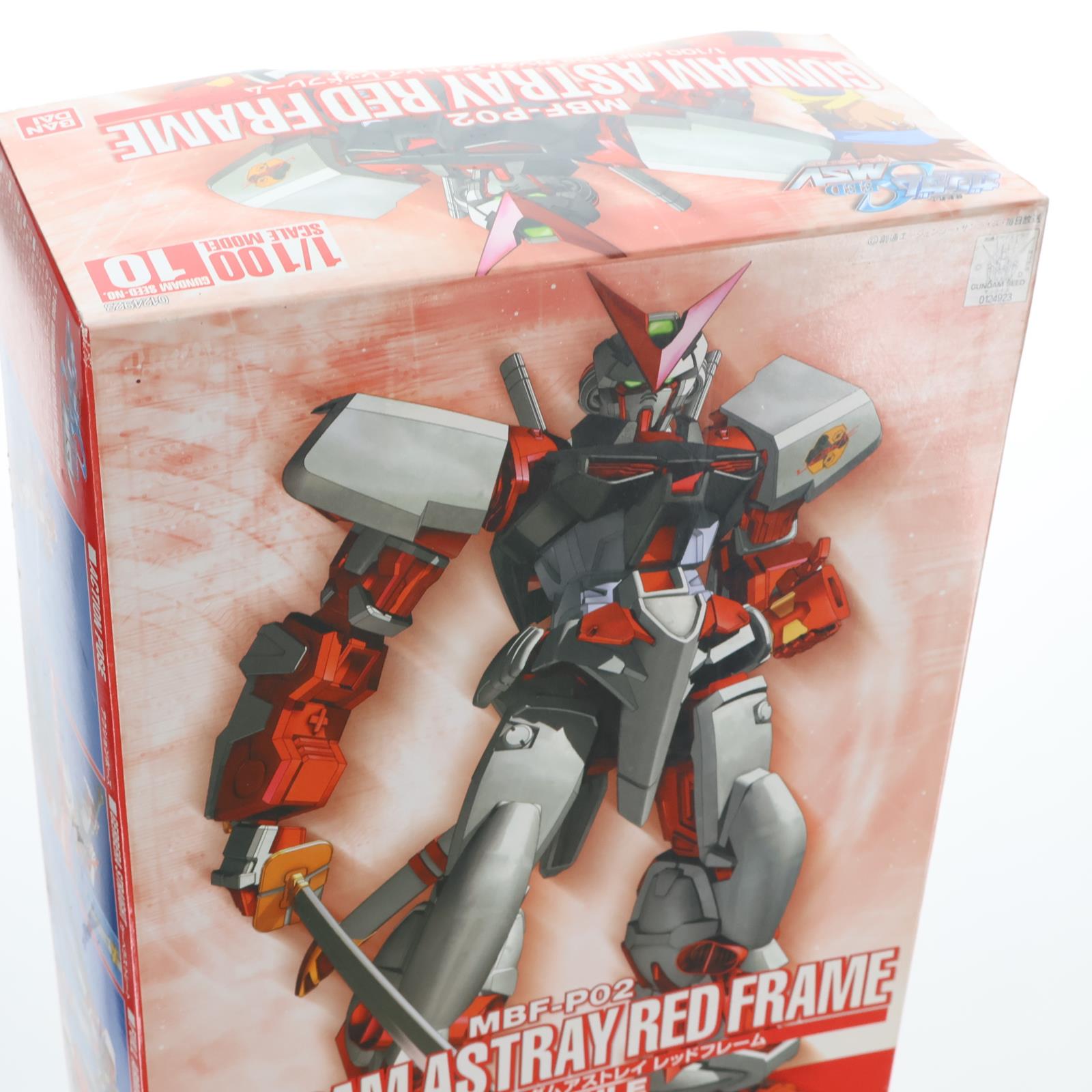 【中古即納】[PTM] 1/100 MBF-P02 ガンダムアストレイ レッドフレーム 機動戦士ガンダムSEED(シード) MSV シリーズNO.10 プラモデル(0124923) バンダイ(20040430)