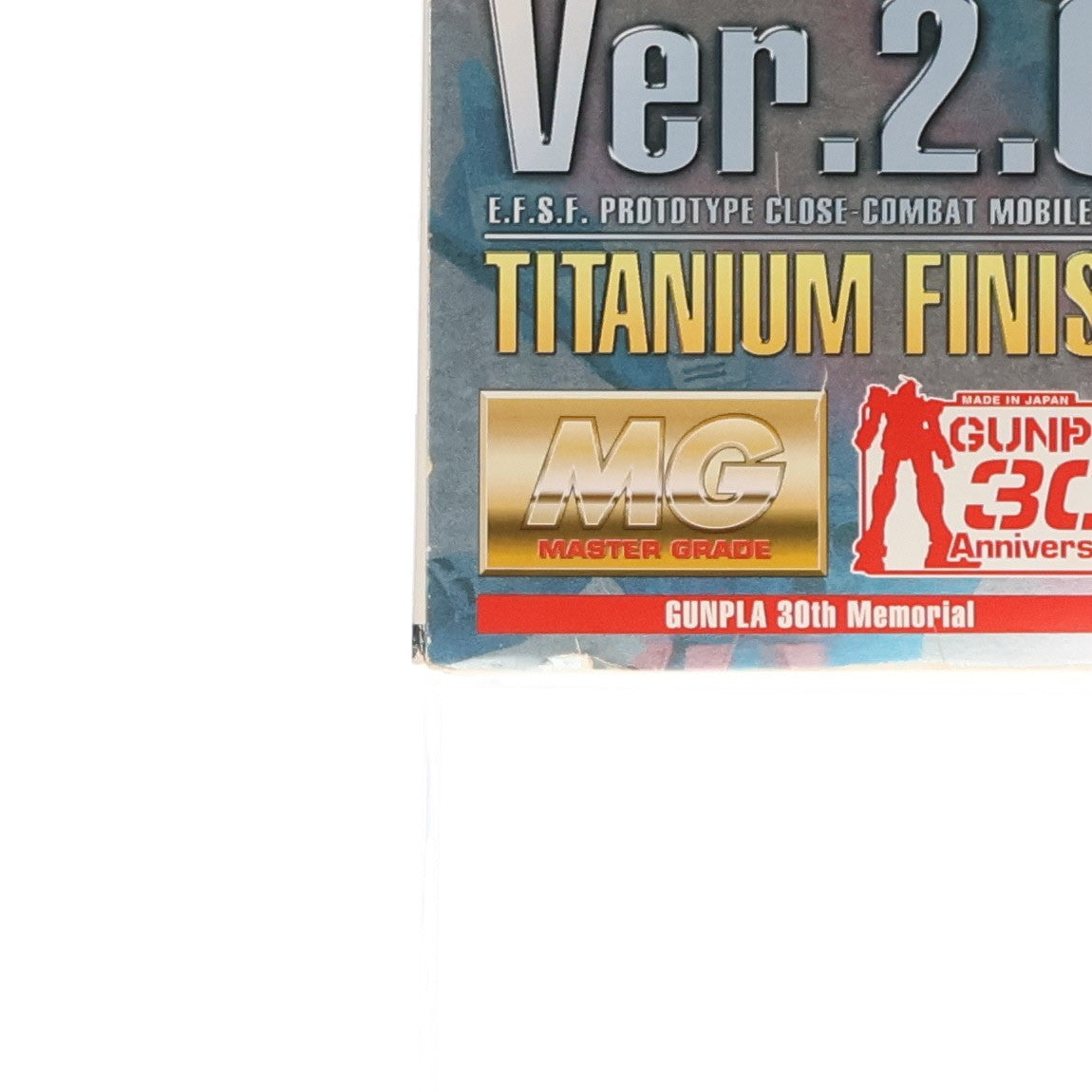 【中古即納】[PTM] MG 1/100 RX-78-2 ガンダム ver2.0 チタニウムフィニッシュ 機動戦士ガンダム プラモデル バンダイ(20100325)