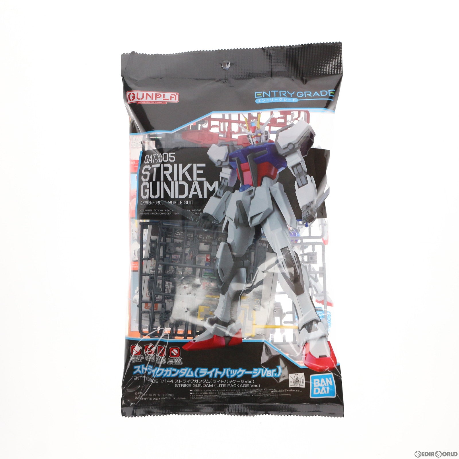 【中古即納】[PTM] ENTRY GRADE(エントリーグレード) 1/144 GAT-X105 ストライクガンダム ライトパッケージVer. 機動戦士ガンダムSEED(シード) プラモデル(5062070) バンダイスピリッツ(20211216)