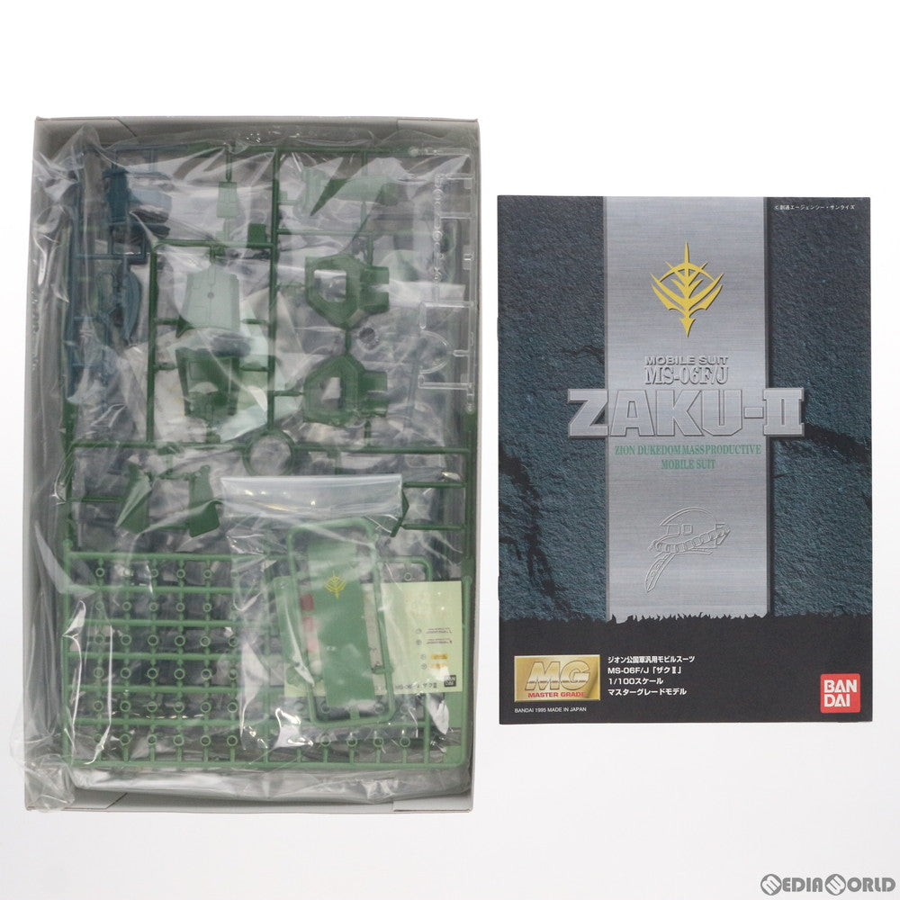 【中古即納】[PTM] MG 1/100 MS-06F/J ザクII 機動戦士ガンダム プラモデル(0048517) バンダイ(20170802)