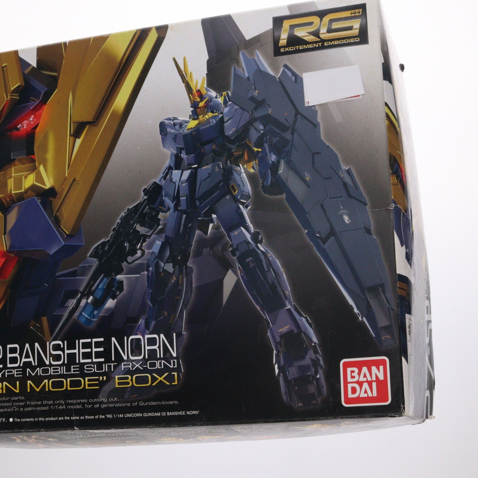 【中古即納】[PTM] RG 1/144 RX-0[N] ユニコーンガンダム2号機 バンシィ・ノルン プレミアム 『ユニコーンモード』 ボックス 機動戦士ガンダムUC(ユニコーン) プラモデル(0225888) バンダイ(20180217)
