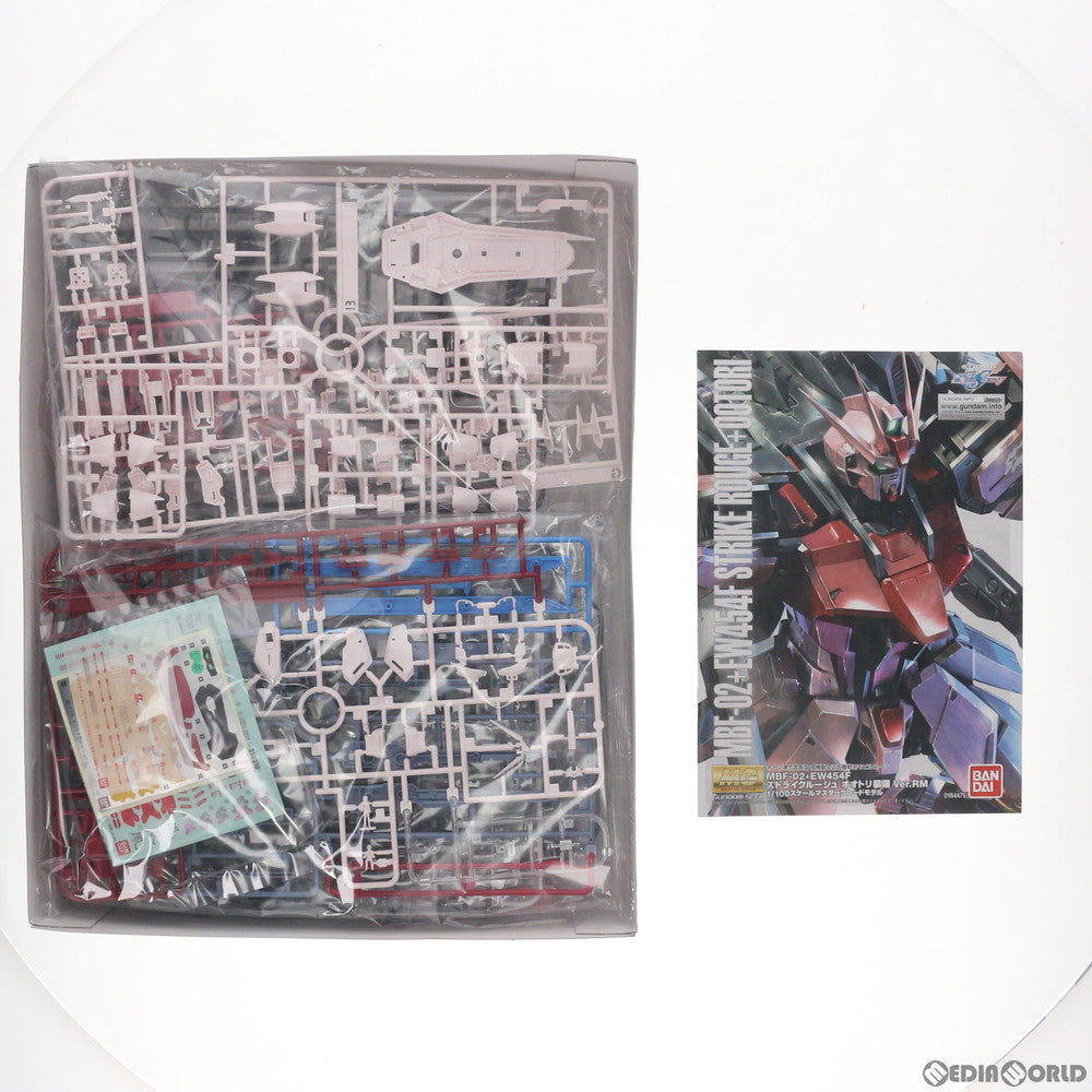 【中古即納】[PTM] MG 1/100 ストライクルージュ オオトリ装備 Ver.RM 機動戦士ガンダムSEED DESTINY(シード デスティニー) プラモデル(844750) バンダイ(20170624)