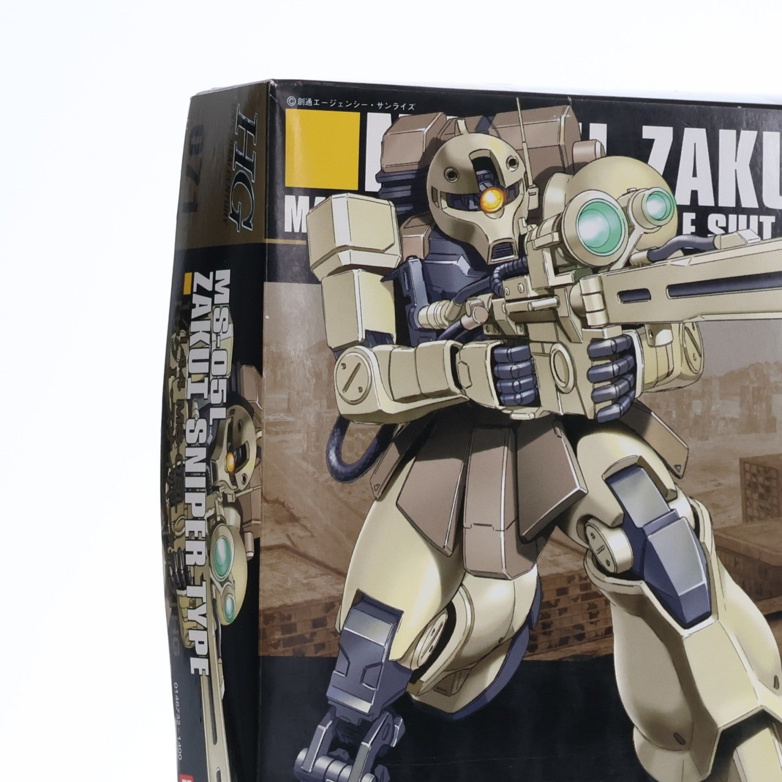 【中古即納】[PTM] HGUC 1/144 MS-05L ザクI・スナイパータイプ 機動戦士ガンダム外伝 THE BLUE DESTINY(ザ ブルー ディスティニー) プラモデル バンダイ(20190419)