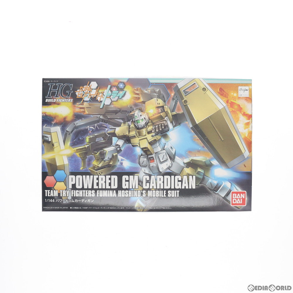 【中古即納】[PTM] HGBF 1/144 パワードジムカーディガン ガンダムビルドファイターズトライ プラモデル バンダイ(20180427)
