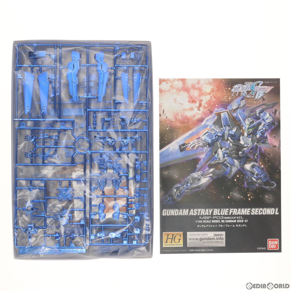 【中古即納】[PTM] キャラホビ2013 C3×HOBBY限定 HG 1/144 MBF-P03 second L ガンダムアストレイ ブルーフレーム セカンドL メッキフレーム/クリアアーマーVer. 機動戦士ガンダムSEED DESTINY ASTRAY B プラモデル(0185247) バンダイ(20131121)