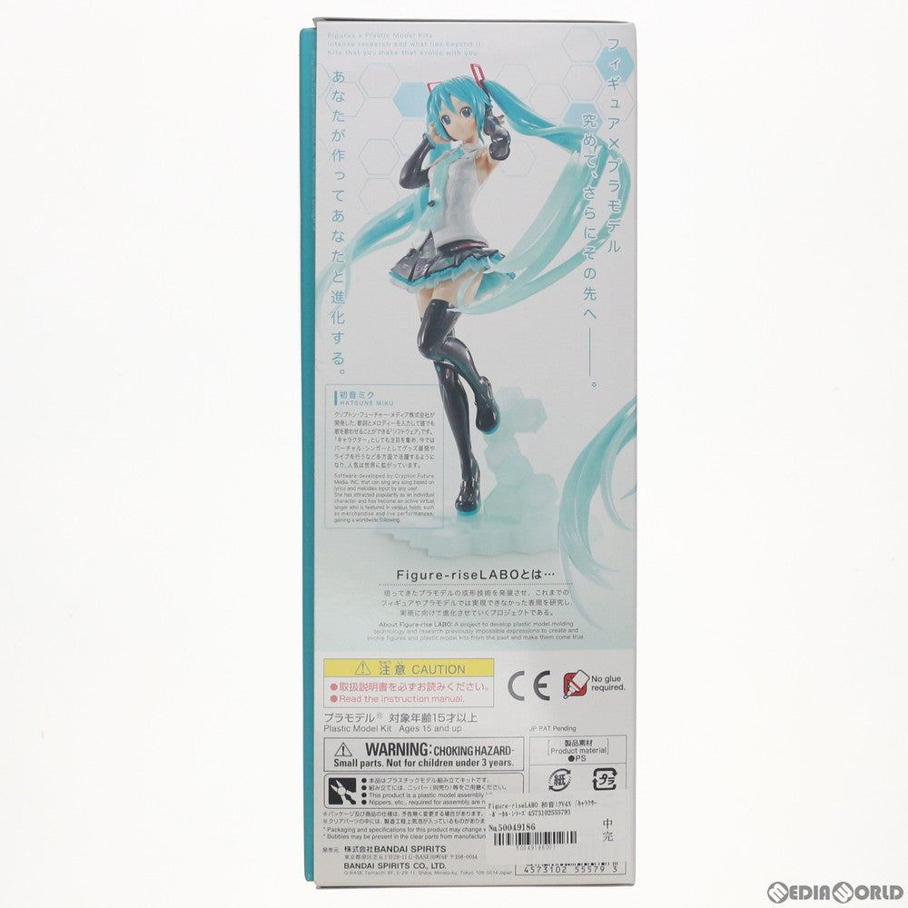 【中古即納】[PTM] Figure-rise LABO(フィギュアライズラボ) 初音ミクV4X キャラクター・ボーカル・シリーズ01 初音ミク プラモデル(5055579) バンダイスピリッツ(20191221)