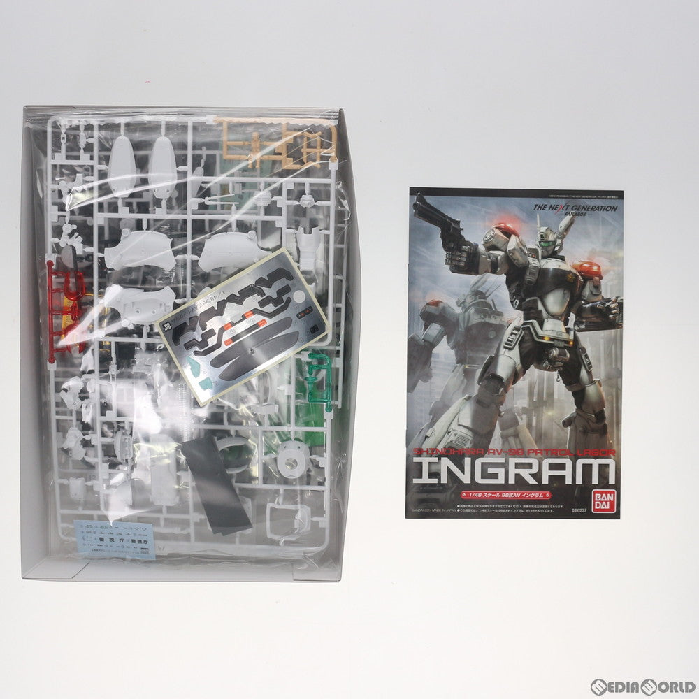【中古即納】[PTM] 1/48 98式AV イングラム THE NEXT GENERATION -パトレイバー- プラモデル(0193227) バンダイ(20190706)