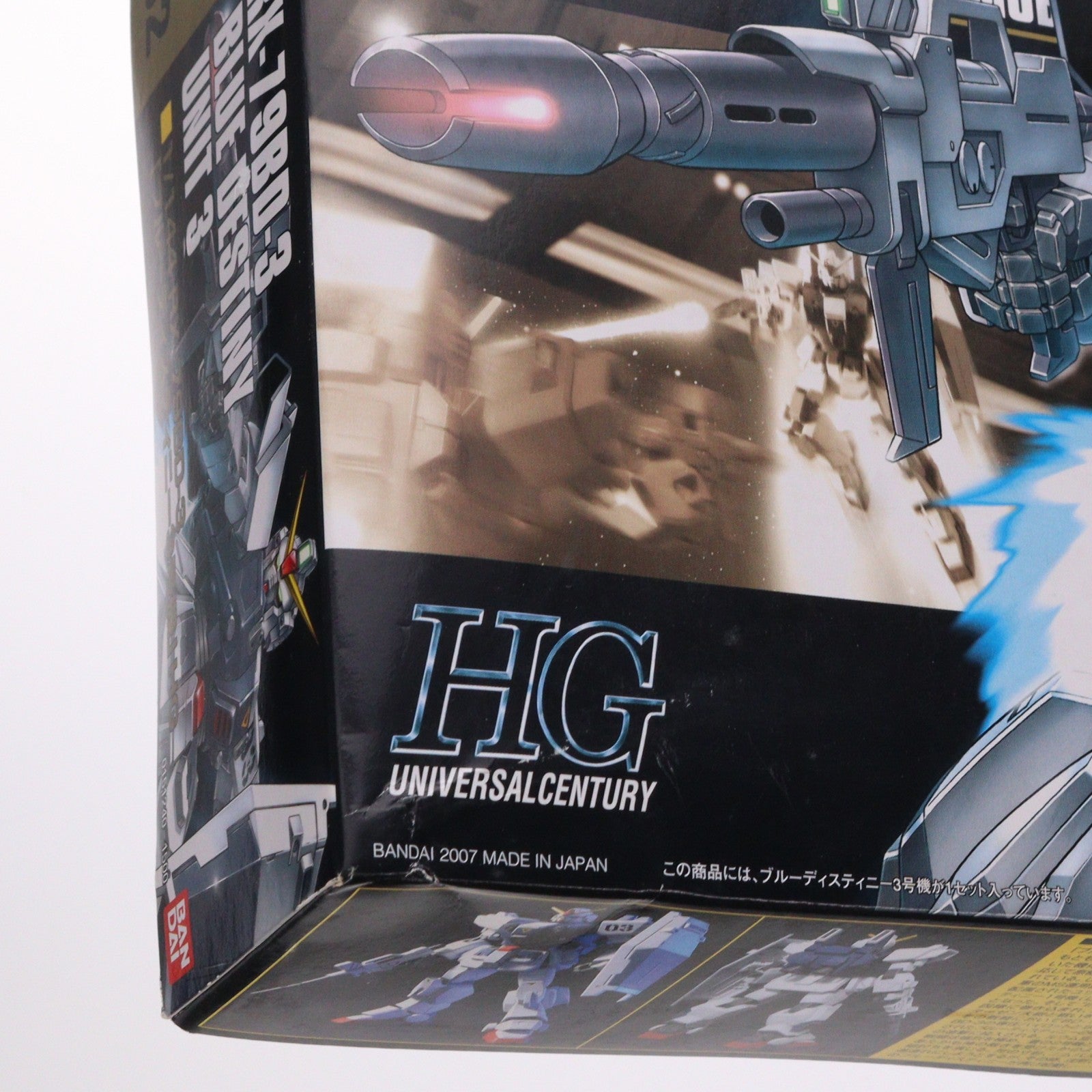 【中古即納】[PTM] HGUC 1/144 RX-79BD-3 ブルーディスティニー 3号機 機動戦士ガンダム外伝 THE BLUE DESTINY プラモデル(0151240) バンダイ(20070930)