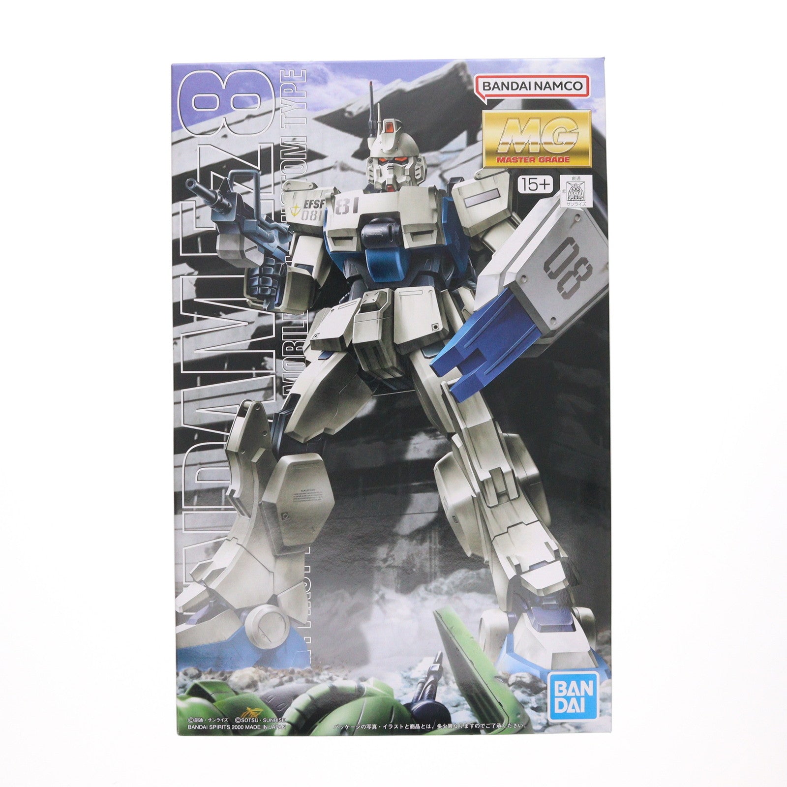 【中古即納】[PTM] (再販) MG 1/100 RX-79(G)Ez-8 ガンダム・イージーエイト 機動戦士ガンダム 第08MS小隊 プラモデル(5063145) バンダイスピリッツ(20250726)