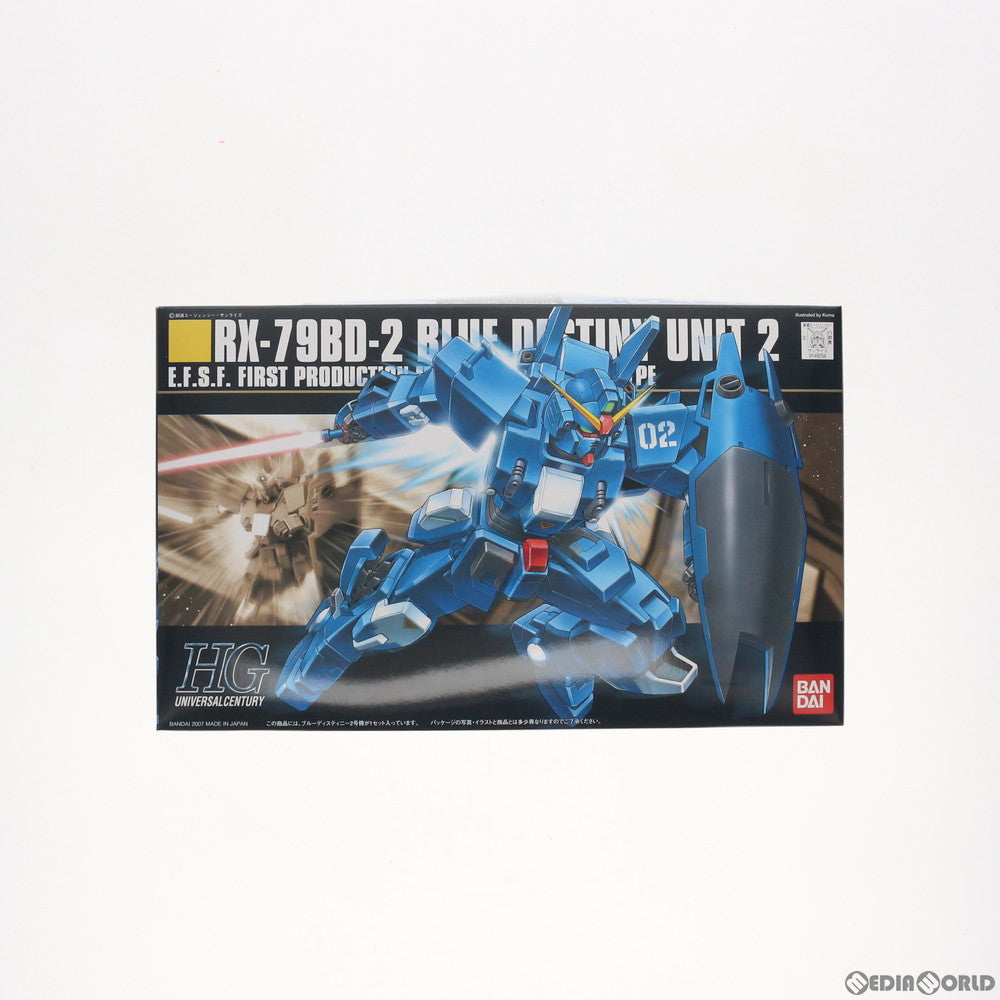 【中古即納】[PTM] HGUC 1/144 RX-79BD-2 ブルーディスティニー2号機 機動戦士ガンダム外伝 THE BLUE DESTINY プラモデル バンダイ(20070430)