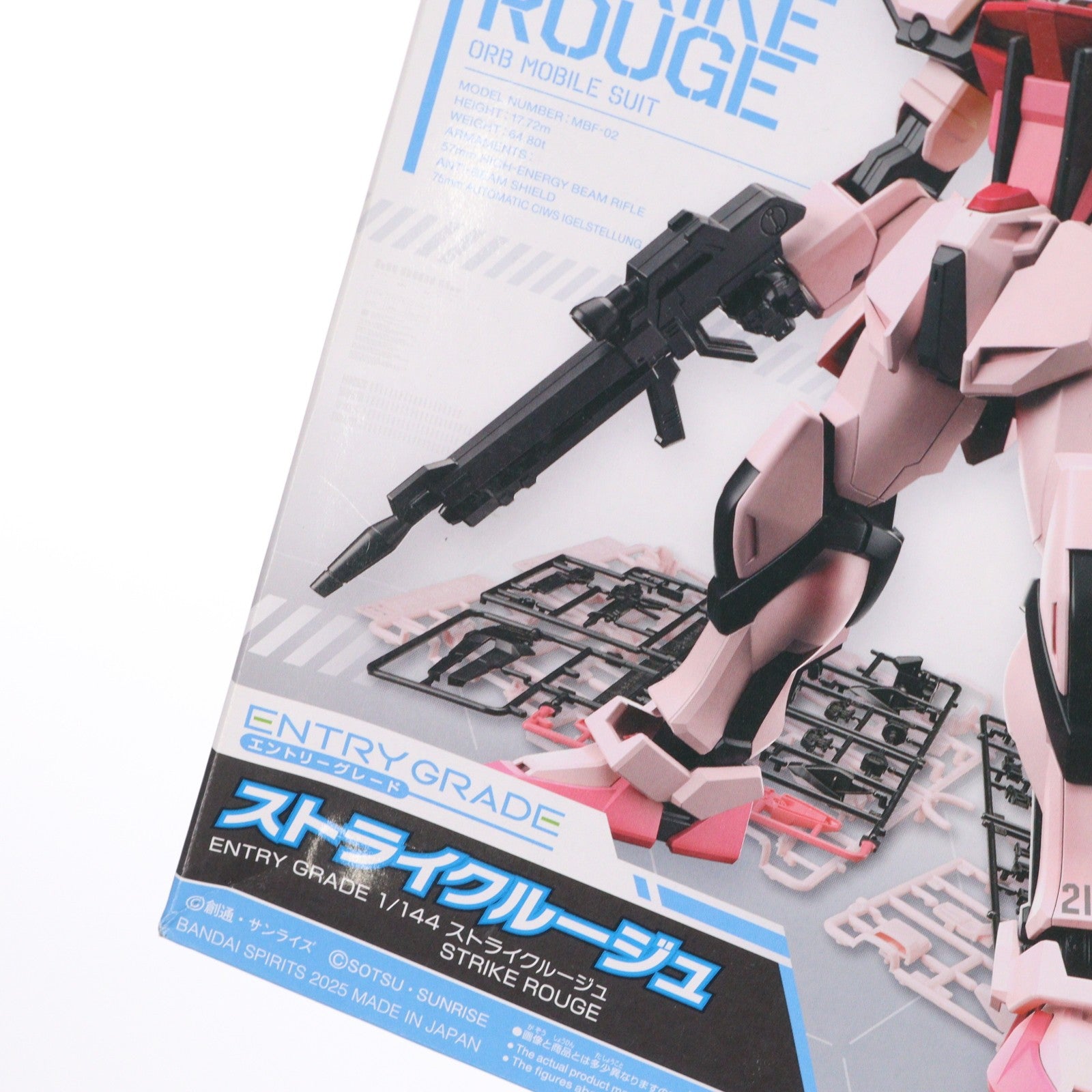 【中古即納】[PTM] ENTRY GRADE(エントリーグレード) 1/144 ストライクルージュ 機動戦士ガンダムSEED(シード) プラモデル(5068321) バンダイスピリッツ(20250117)