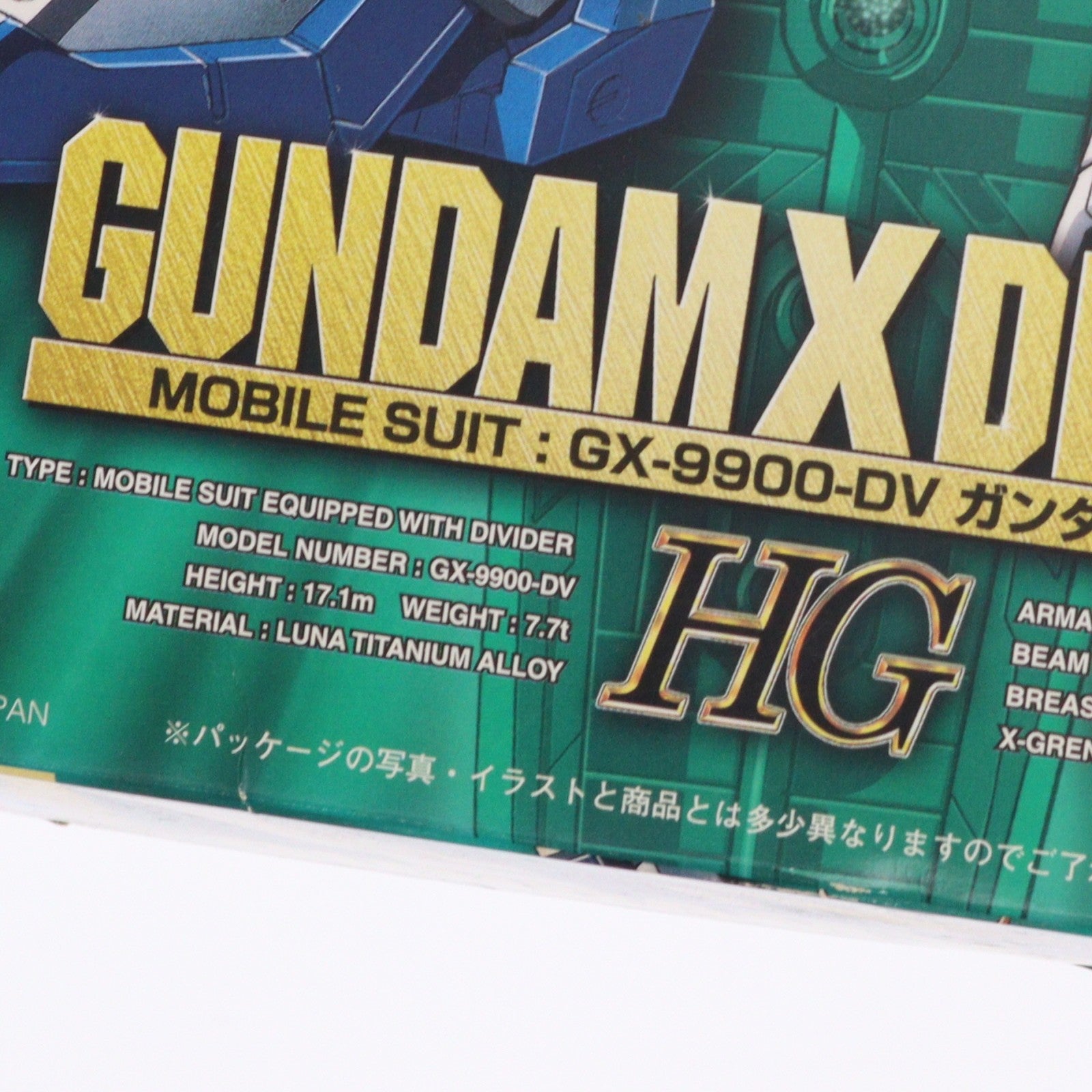 【中古即納】[PTM] HG 1/100 GX-9900-DV ガンダムエックス ディバイダー 機動新世紀ガンダムX プラモデル(0054287) バンダイ(20180221)