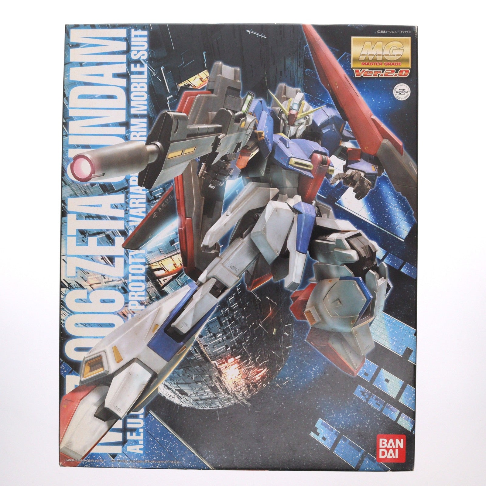 【中古即納】[PTM] MG 1/100 MSZ-006 Zガンダム Ver.2.0 機動戦士Zガンダム プラモデル(0139597) バンダイ(20180130)