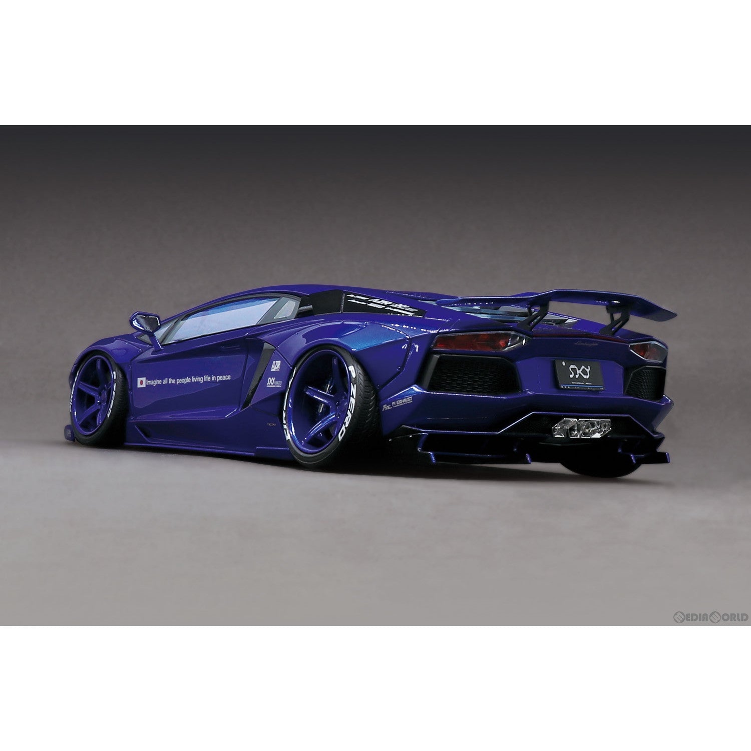 【中古即納】[PTM] 1/24 リバティーウォーク No.18 LBワークス ランボルギーニ アヴェンタドール Ver.2 プラモデル(59913) アオシマ(20221123)
