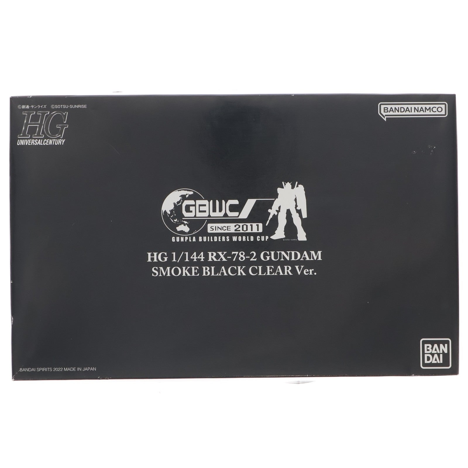 【中古即納】[PTM] HGUC 1/144 RX-78-2 ガンダム スモークブラッククリアVer. 機動戦士ガンダム ガンプラビルダーズワールドカップ2011 オープンコース/ジュニアコース 1次審査通過者記念景品 プラモデル(2497965) バンダイスピリッツ(20101106)