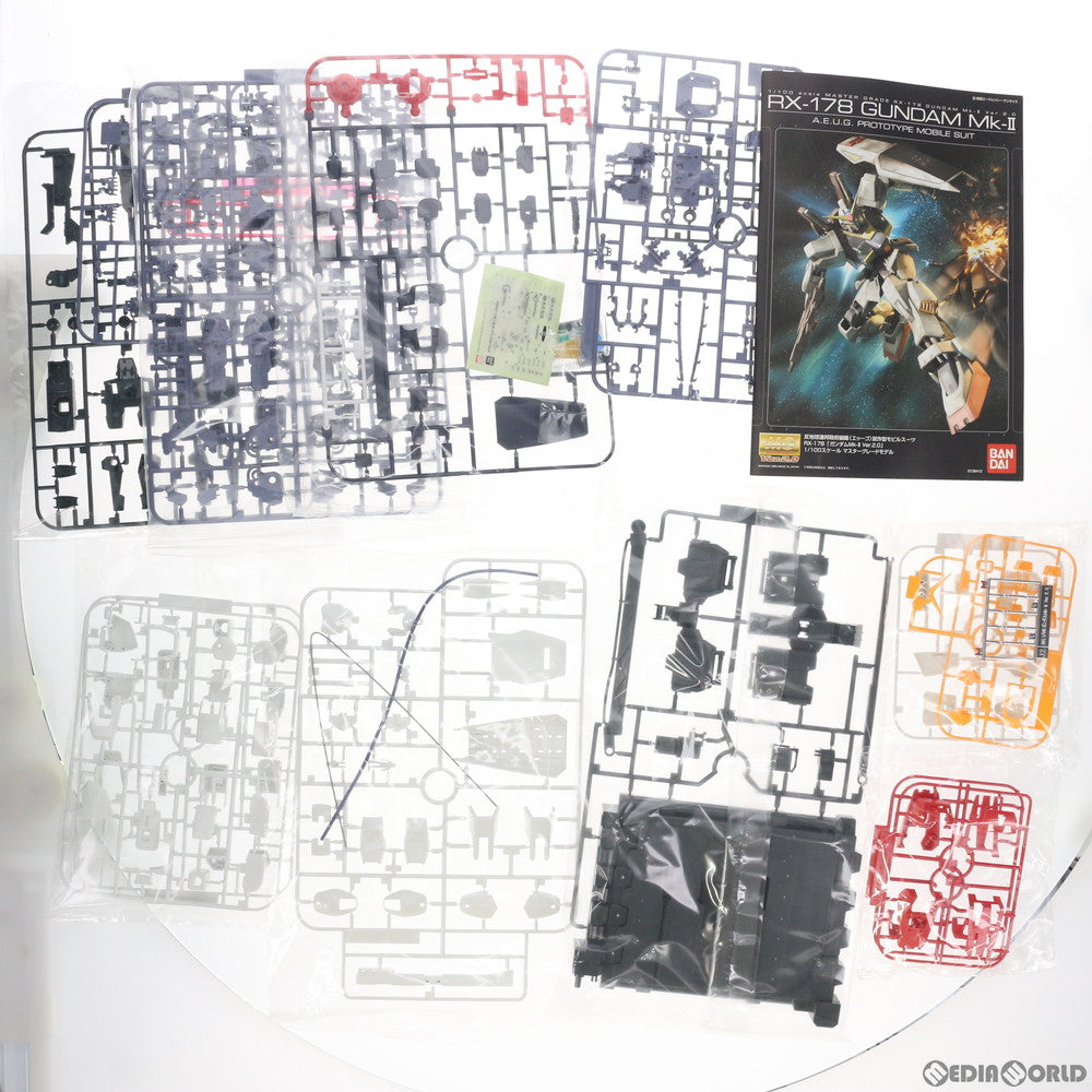 【中古即納】[PTM] MG 1/100 RX-178 ガンダムMk-II(エゥーゴ) Ver.2.0 機動戦士Zガンダム プラモデル(0138412) バンダイ(20140930)