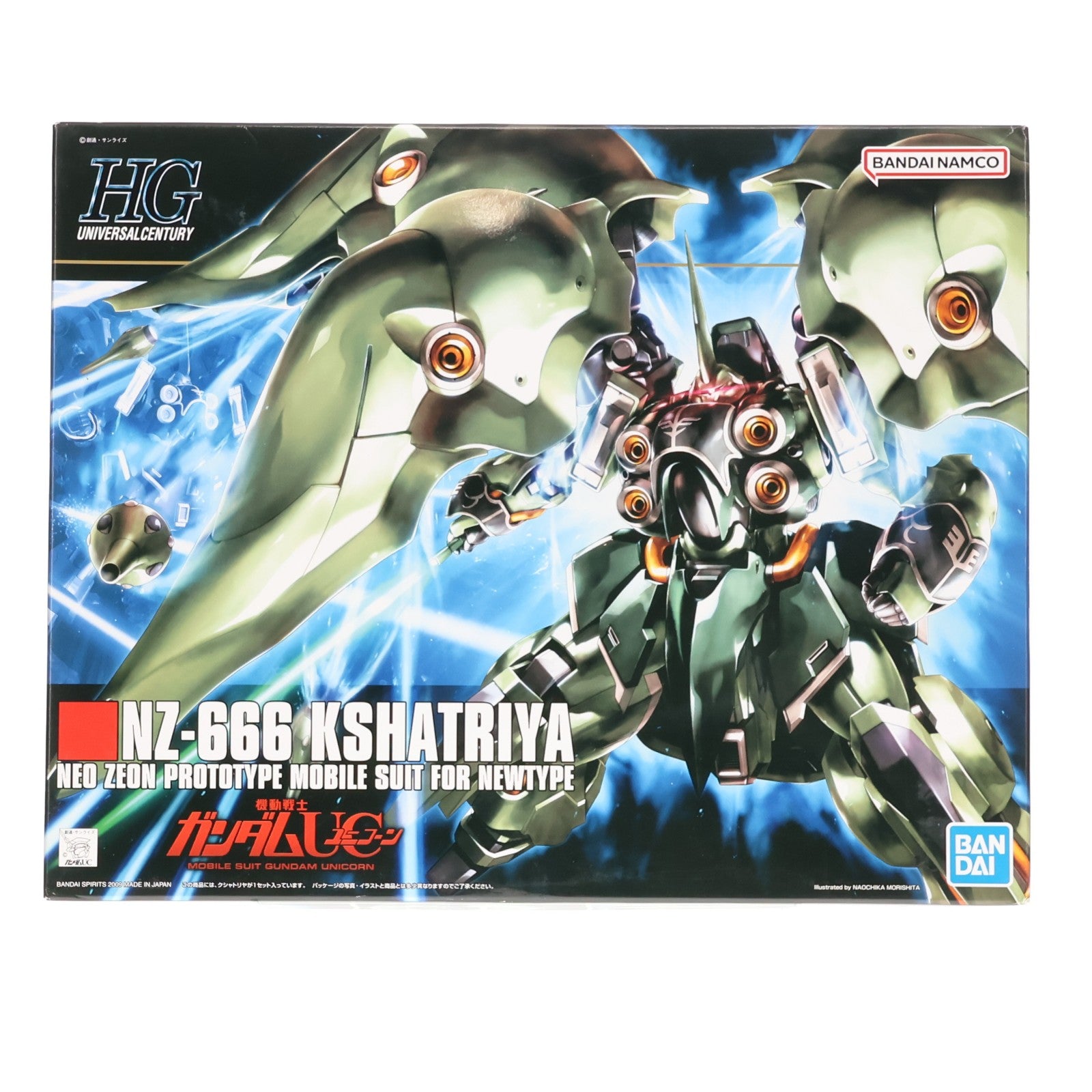 【中古即納】[PTM] (再販) HGUC 1/144 NZ-666 クシャトリヤ 機動戦士ガンダムUC(ユニコーン) プラモデル(5058263) バンダイスピリッツ(20251011)