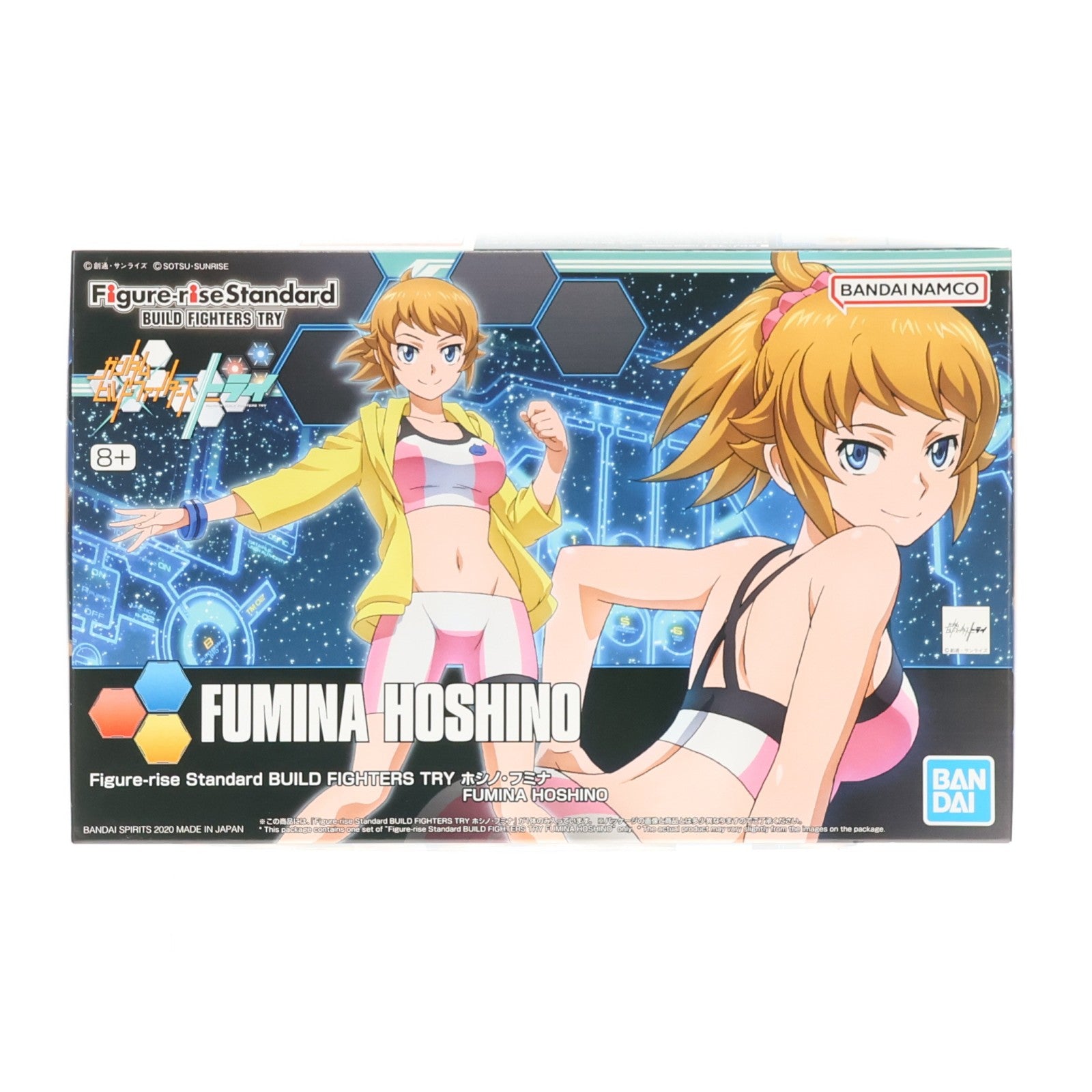 【中古即納】[PTM] Figure-rise Standard(フィギュアライズ スタンダード) BUILD FIGHTERS TRY ホシノ・フミナ ガンダムビルドファイターズトライ プラモデル(5060435) バンダイスピリッツ(20201017)