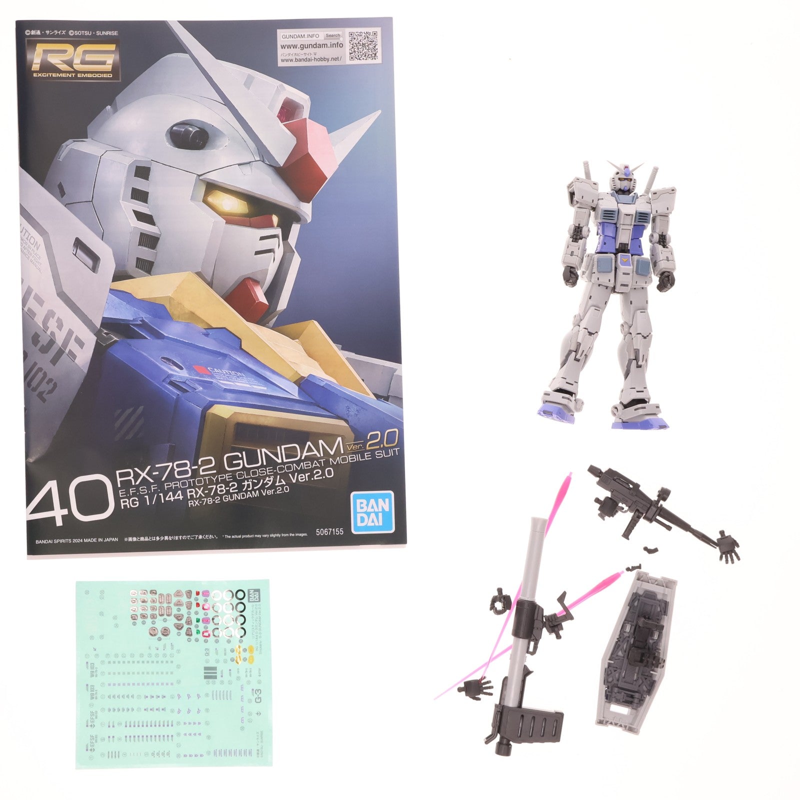 【中古即納】[PTM] プレミアムバンダイ限定 RG 1/144 G-3ガンダム Ver.2.0 機動戦士ガンダム プラモデル(5068880) バンダイスピリッツ(20250920)