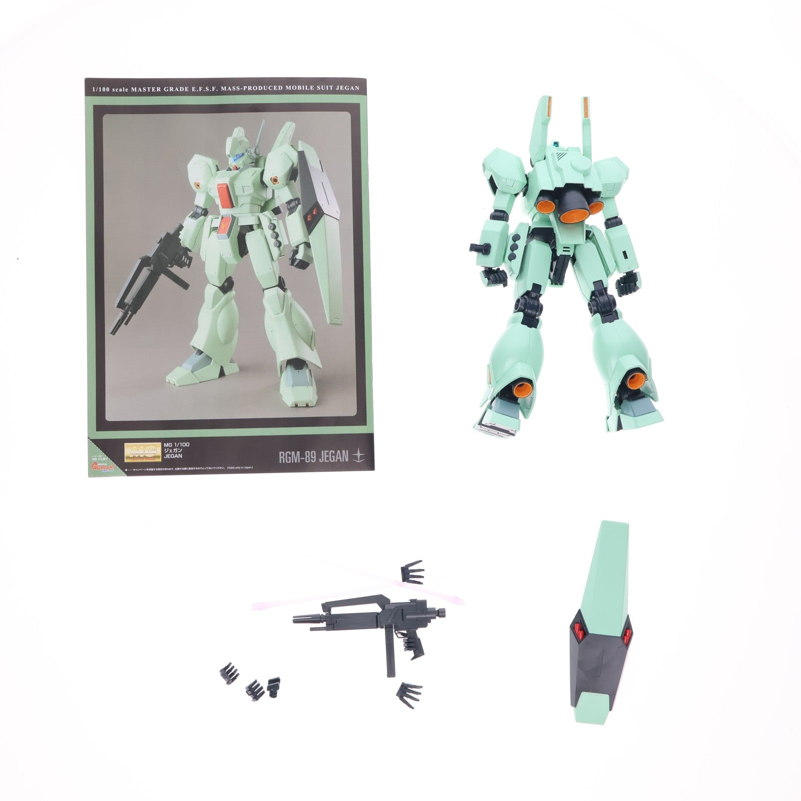 【中古即納】[PTM] MG 1/100 RGM-89 ジェガン 機動戦士ガンダム 逆襲のシャア プラモデル(0230348) バンダイ(20180714)