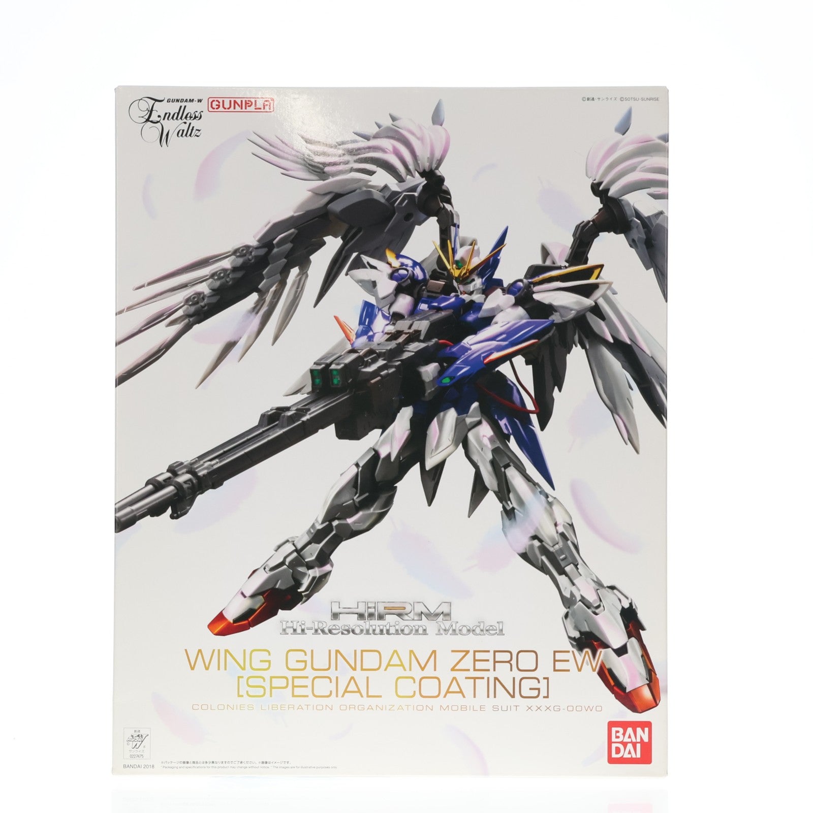 【中古即納】[PTM] ハイレゾリューションモデル 1/100 XXXG-00W0 ウイングガンダムゼロ EW スペシャルコーティングver. 新機動戦記ガンダムW Endless Waltz(ウイング エンドレスワルツ) プラモデル(0227475) バンダイ(20170930)