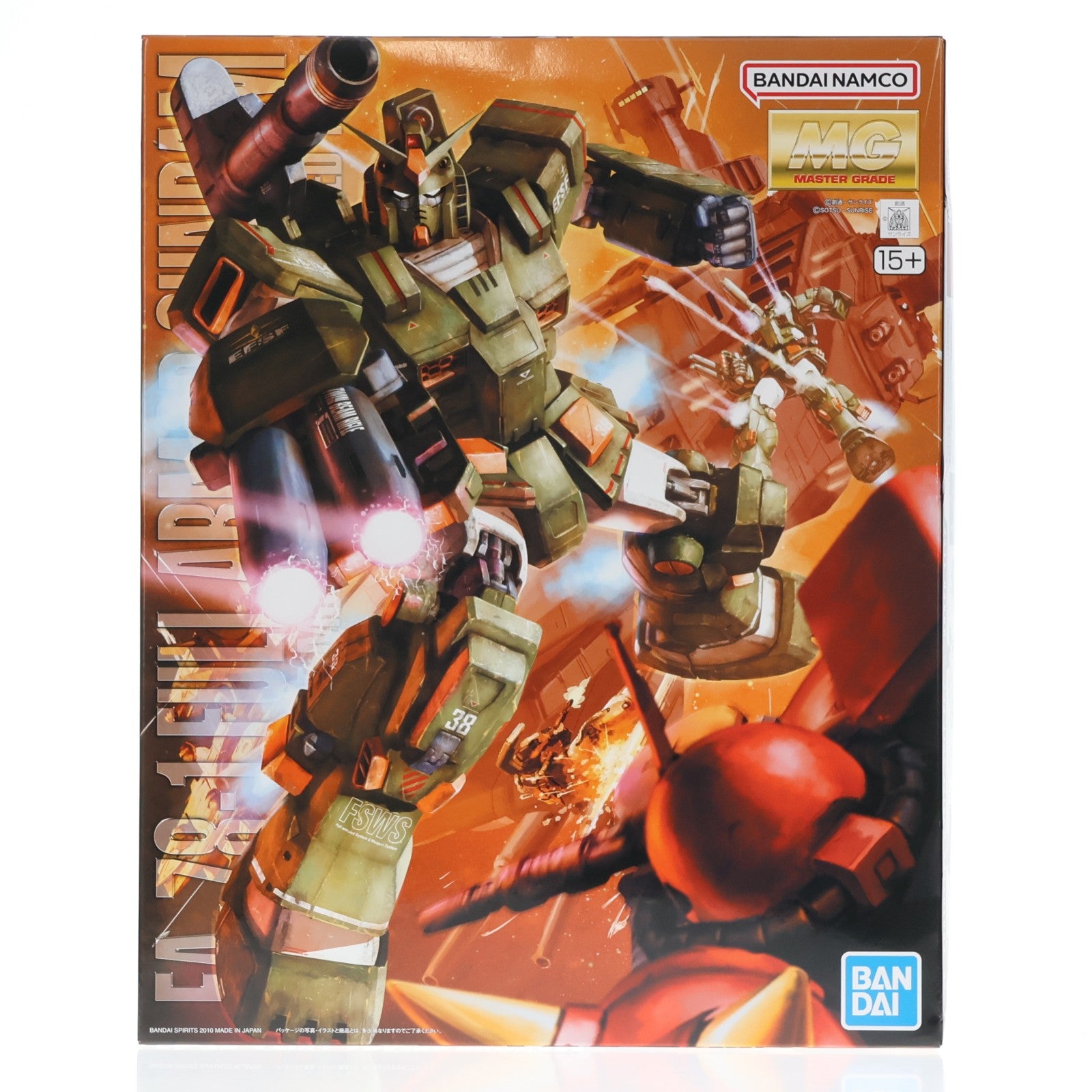 【中古即納】[PTM] MG 1/100 FA-78-1 フルアーマーガンダム 機動戦士ガンダムMSV プラモデル(5063526) バンダイスピリッツ(20180430)