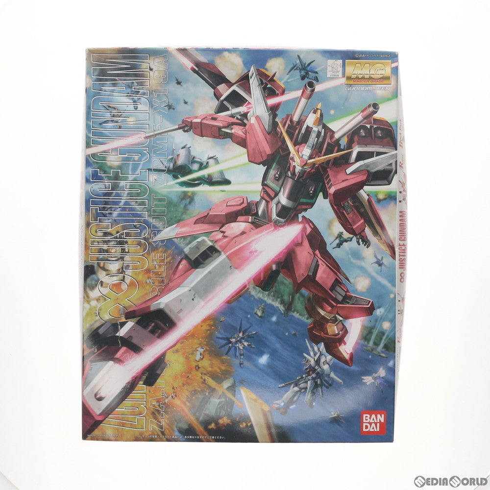 【中古即納】[PTM] MG 1/100 ZGMF-X19A インフィニットジャスティスガンダム 機動戦士ガンダムSEED DESTINY(シード デスティニー) プラモデル(0156649) バンダイ(20081001)
