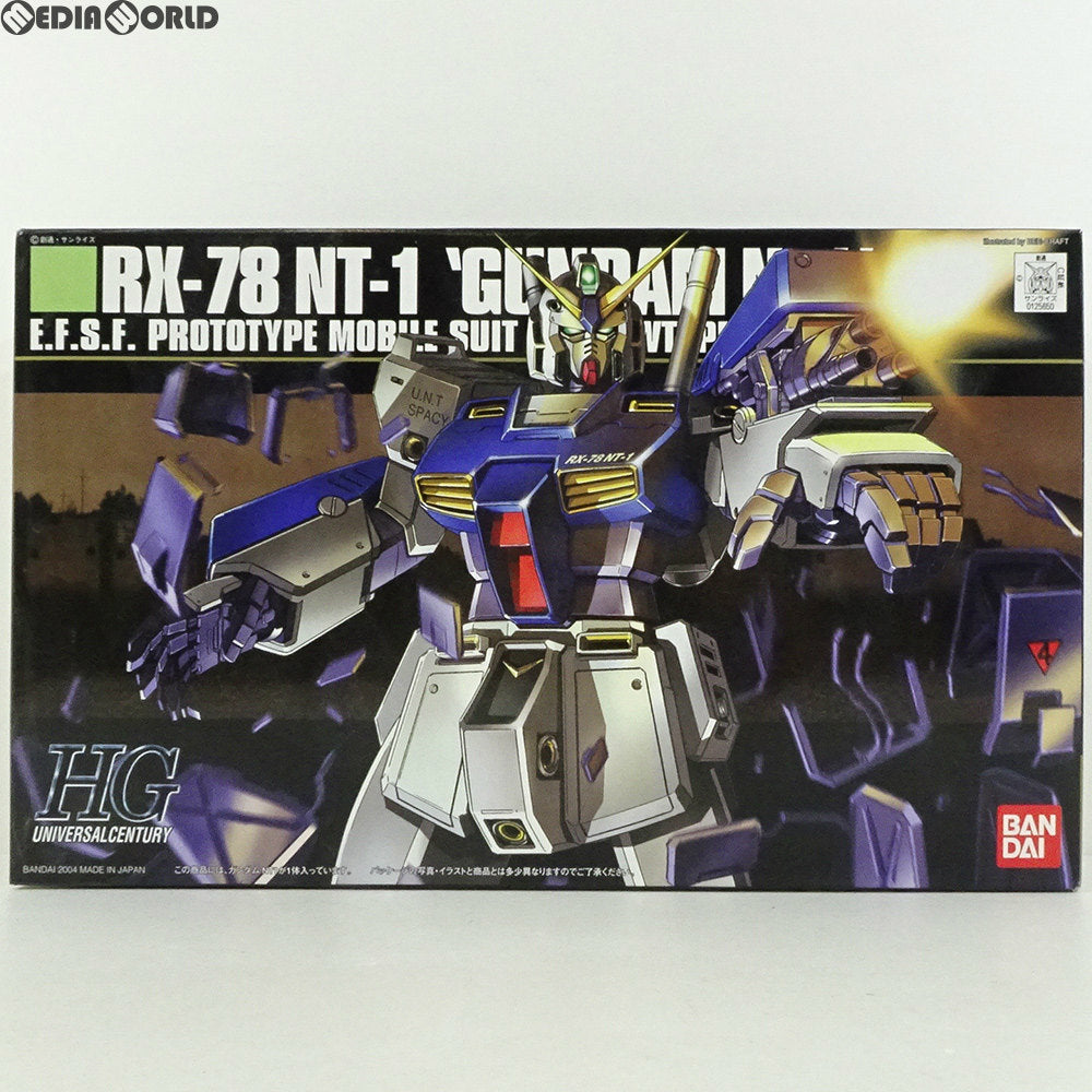 【中古即納】[PTM] HGUC 1/144 RX-78 ガンダムNT-1 機動戦士ガンダム0080 ポケットの中の戦争 プラモデル(0125650) バンダイ(20190727)
