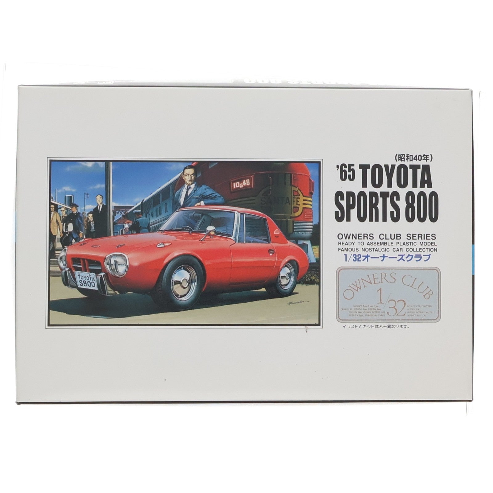 【中古即納】[PTM] 1/32オーナーズクラブシリーズ No.12 1/32 '65 トヨタ スポーツ800 プラモデル マイクロエース(20130930)