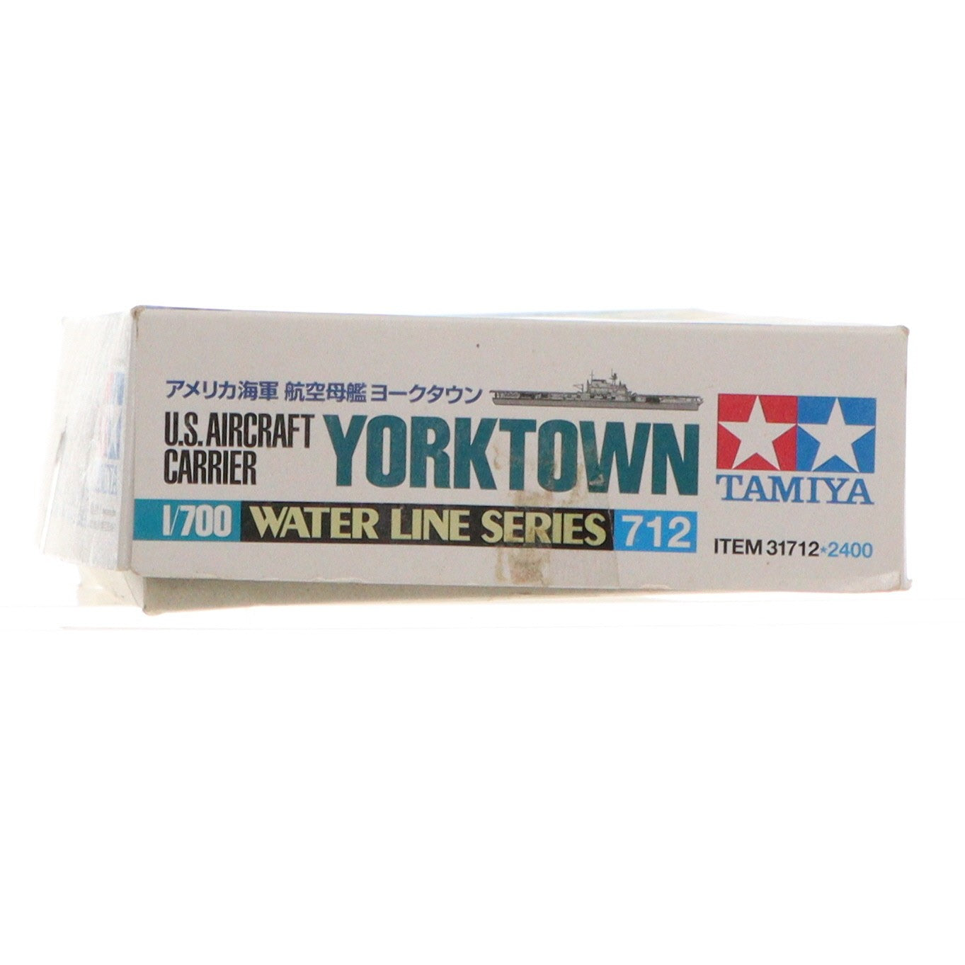 【中古即納】[PTM] ウォーターラインシリーズ No.712 1/700 アメリカ海軍航空母艦 ヨークタウン プラモデル(31712) タミヤ(20120623)
