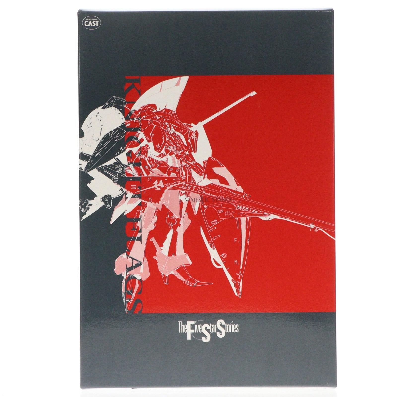 【中古即納】[PTM] 1/100 ガストテンプル ファイブスター物語 ガレージキット プラモデル(F-023) ワークショップキャスト(20000101)