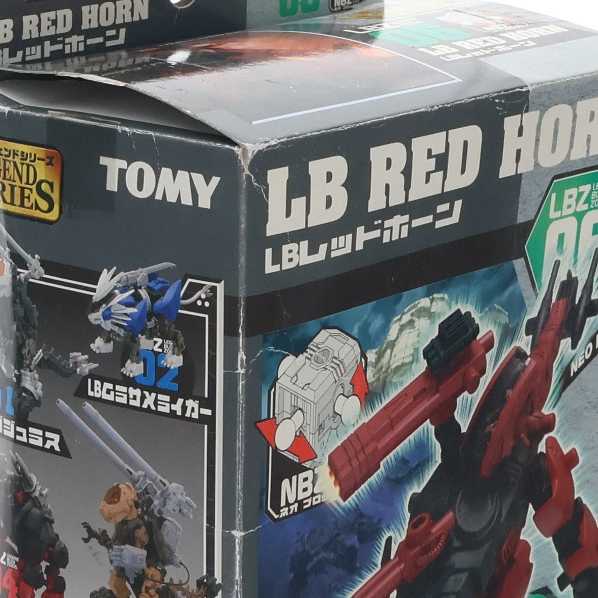 【中古即納】[PTM] 1/72 LBZ-06 LBレッドホーン ZOIDS NEOBLOX(ゾイドネオブロックス) レジェンドシリーズ プラモデル タカラトミー(20061221)