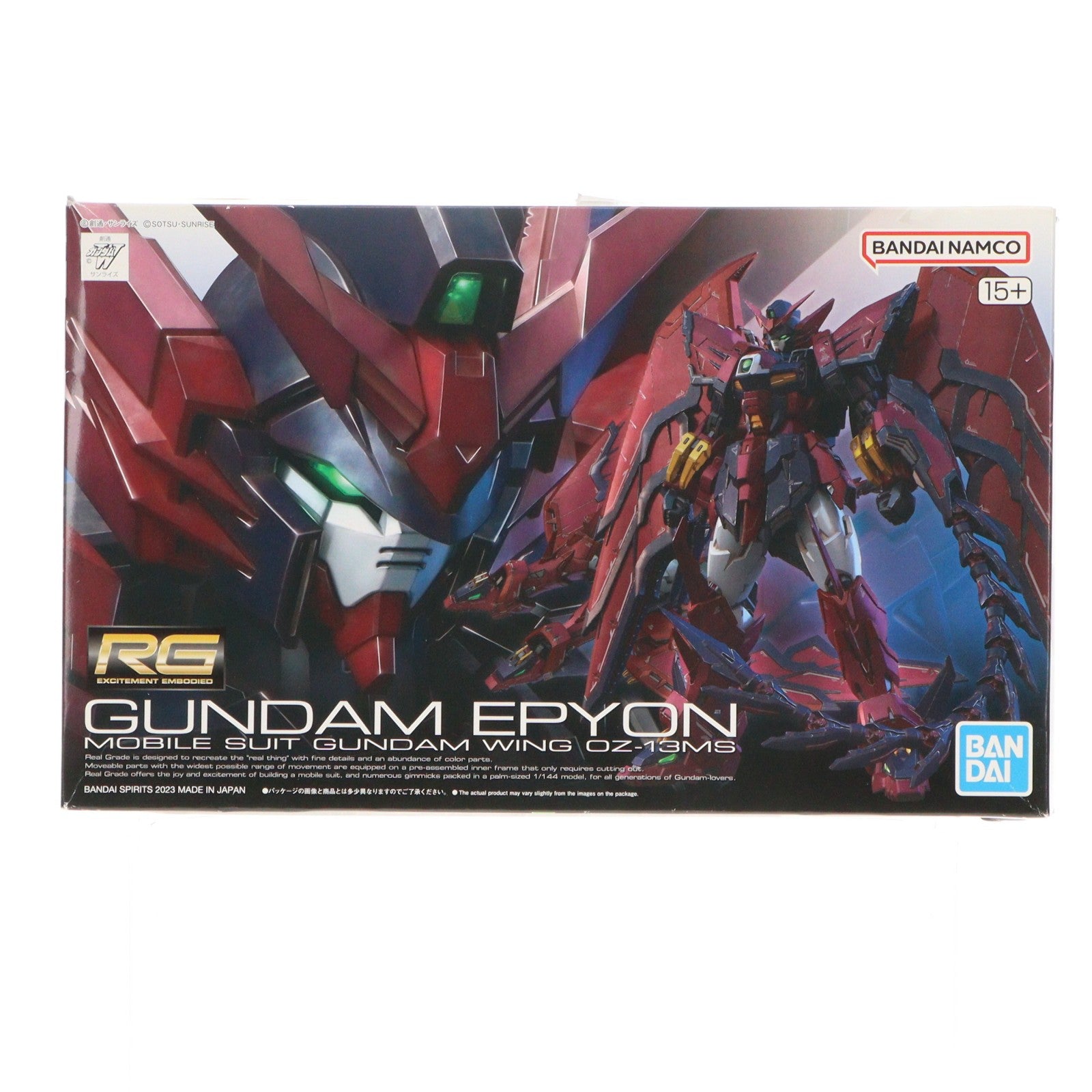 【中古即納】[PTM] (再販) RG 1/144 OZ-13MS ガンダムエピオン 新機動戦記ガンダムW(ウイング) プラモデル(5065442) バンダイスピリッツ(20250628)
