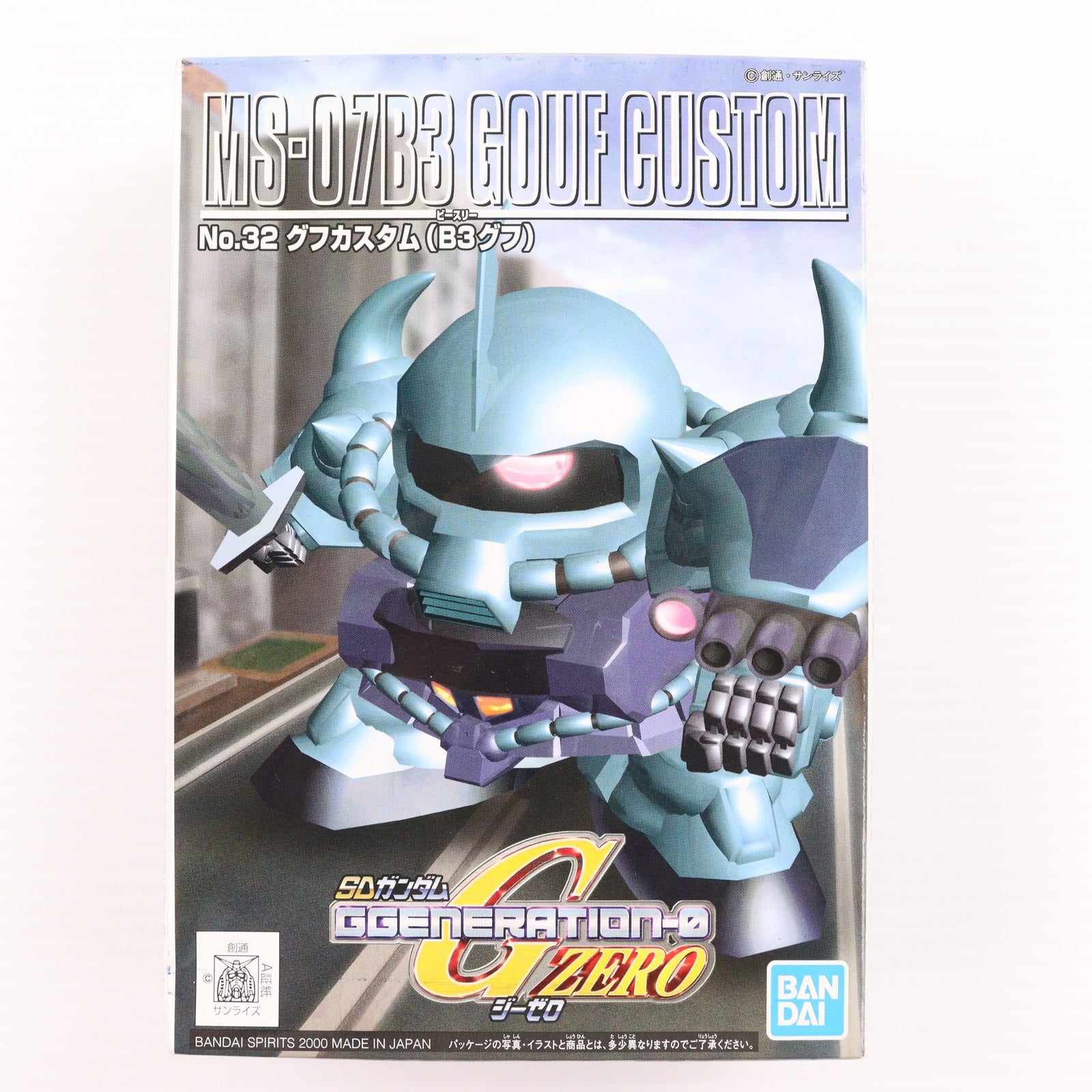 【中古即納】[PTM] SDガンダム BB戦士 32 グフカスタム SDガンダム G-GENERATION-F プラモデル(5060796) バンダイスピリッツ(20200731)