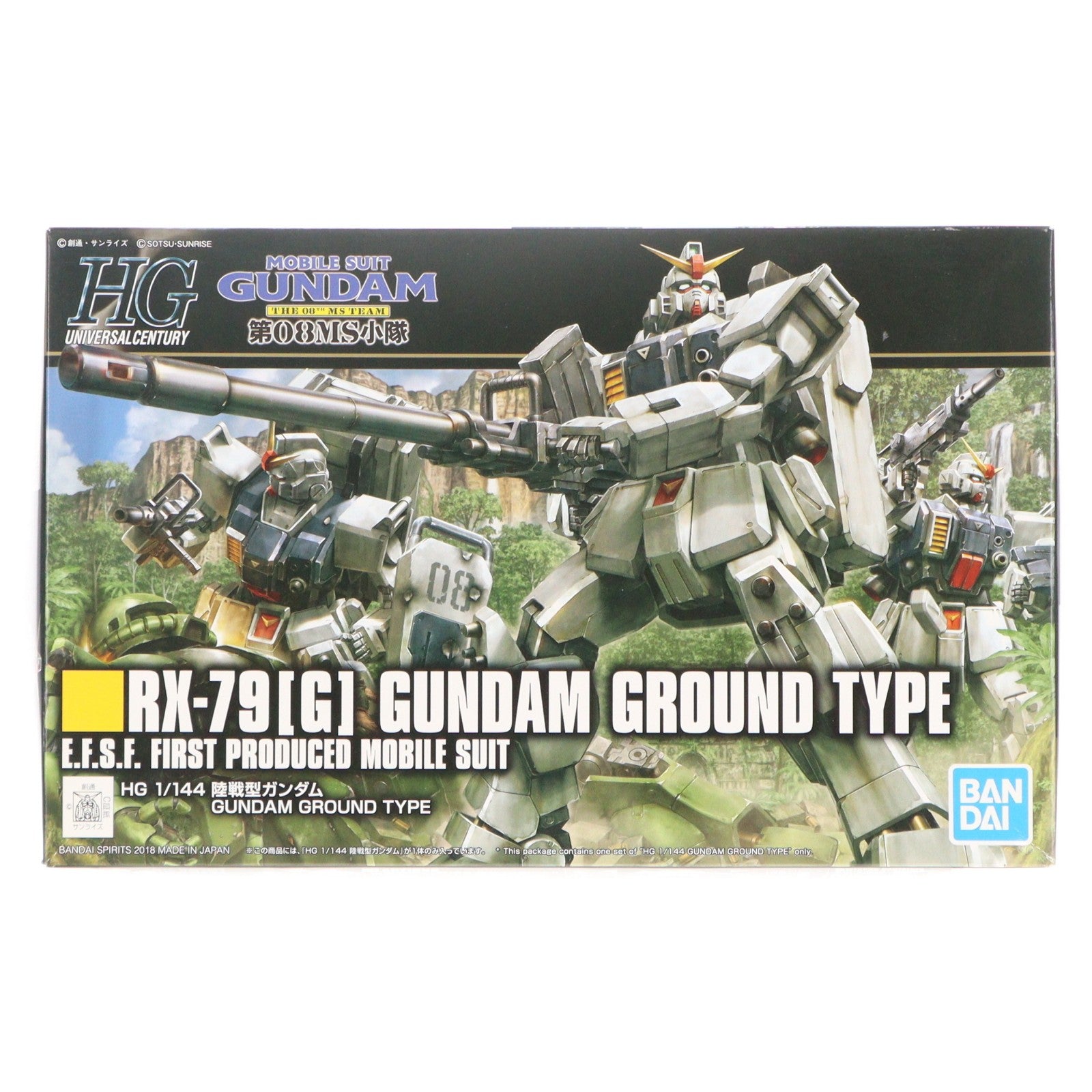 【中古即納】[PTM] (再販) HGUC 1/144 RX-79[G] 陸戦型ガンダム 機動戦士ガンダム 第08MS小隊 プラモデル バンダイスピリッツ(20200324)