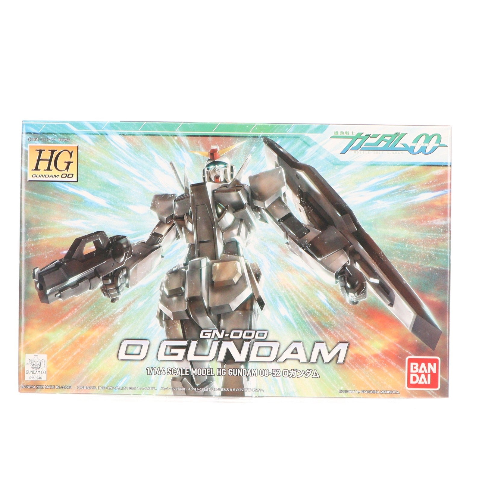 【中古即納】[PTM] HG 1/144 GN-000 Oガンダム 機動戦士ガンダム00(ダブルオー) プラモデル(0160246) バンダイ(20090922)