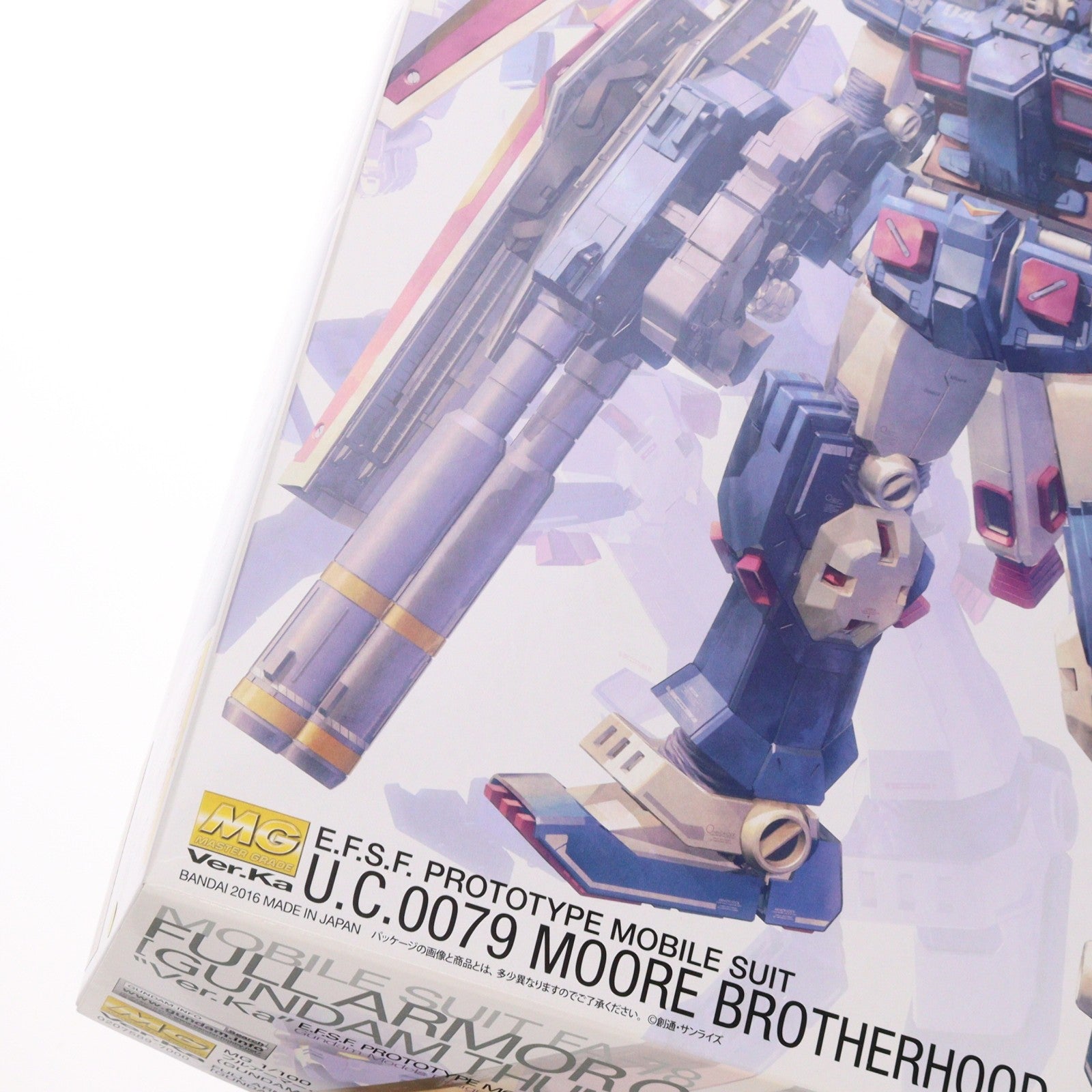 【中古即納】[PTM] MG 1/100 FA-78 フルアーマー・ガンダム Ver.Ka(GUNDAM THUNDERBOLT Ver.) 機動戦士ガンダム サンダーボルト プラモデル(0207589) バンダイ(20160731)