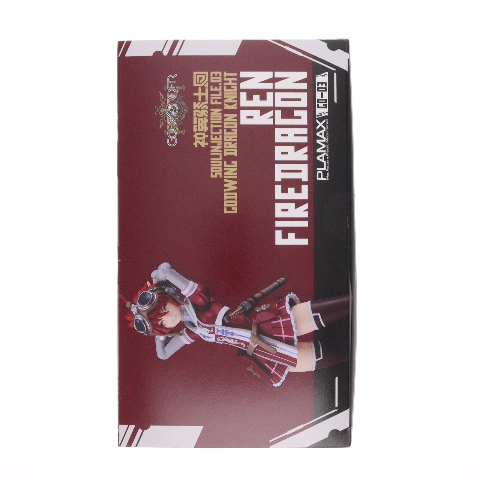 【中古即納】[PTM] PLAMAX GO-03 神翼竜騎士 レン・ファイヤードラゴン GODZ ORDER(ゴッズオーダー) プラモデル マックスファクトリー(20241023)