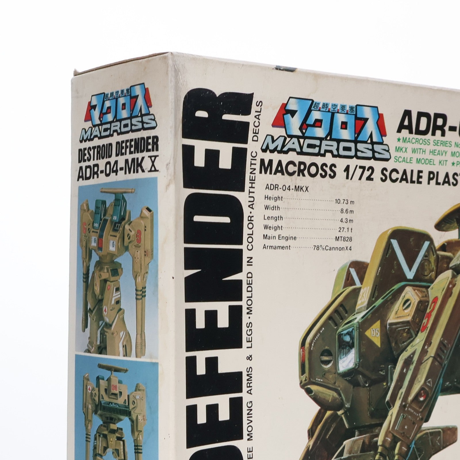 【中古即納】[PTM] 1/72 ADR-04-MKX 対空用デストロイド ディフェンダー 超時空要塞マクロス No.13 プラモデル(B-1219) イマイ(19991231)