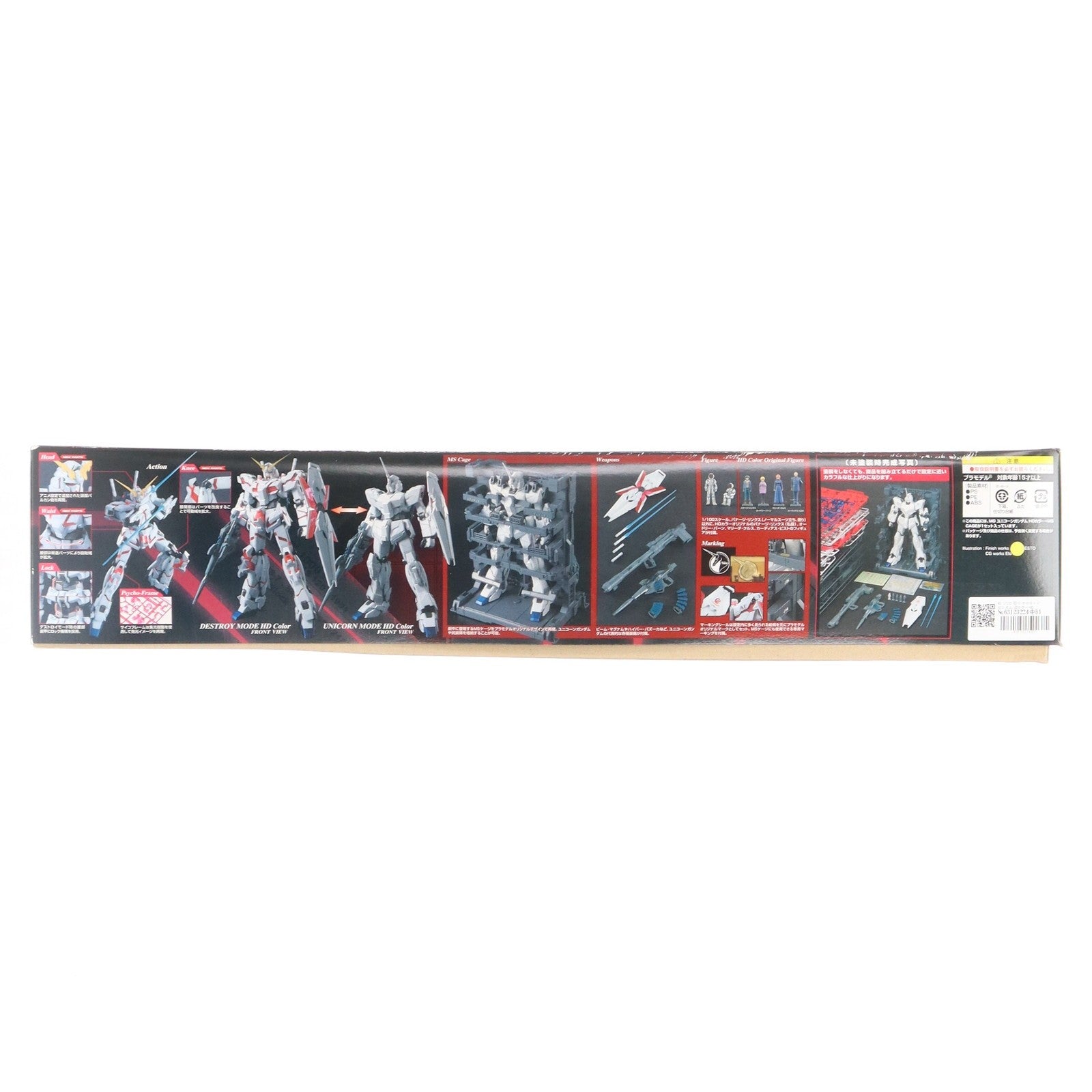 【中古即納】[PTM] MG 1/100 RX-0 ユニコーンガンダム HDカラー+MS CAGE 機動戦士ガンダムUC(ユニコーン) プラモデル(0162052) バンダイ(20100312)