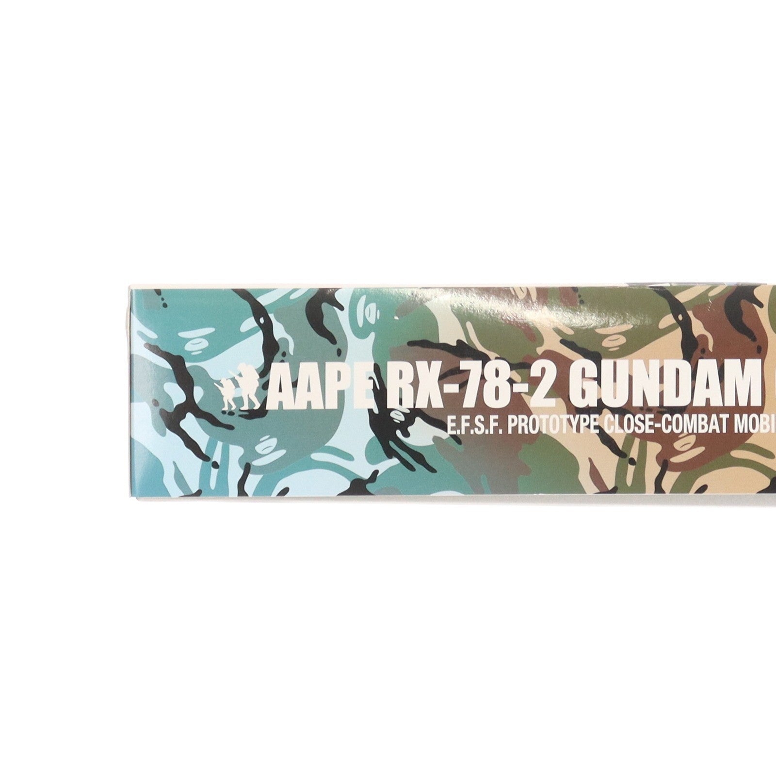 【中古即納】[PTM] MG 1/100 AAPE RX-78-2 GUNDAM GRN-CAMO 機動戦士ガンダム×AAPE BY A BATHING APE プラモデル(0230896) バンダイ(20180930)