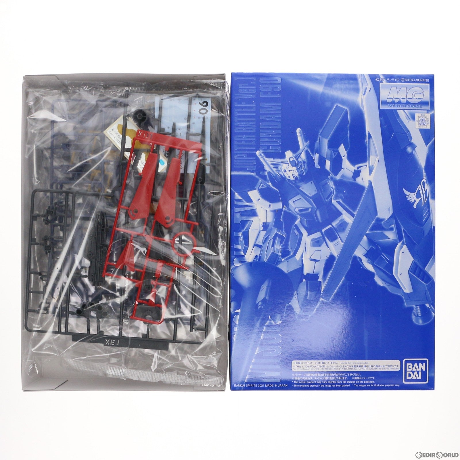 【中古即納】[PTM] プレミアムバンダイ限定 MG 1/100 ガンダムF90用 ミッションパック Iタイプ(木星決戦仕様) 機動戦士ガンダムF90 プラモデル(5061405) バンダイスピリッツ(20210331)