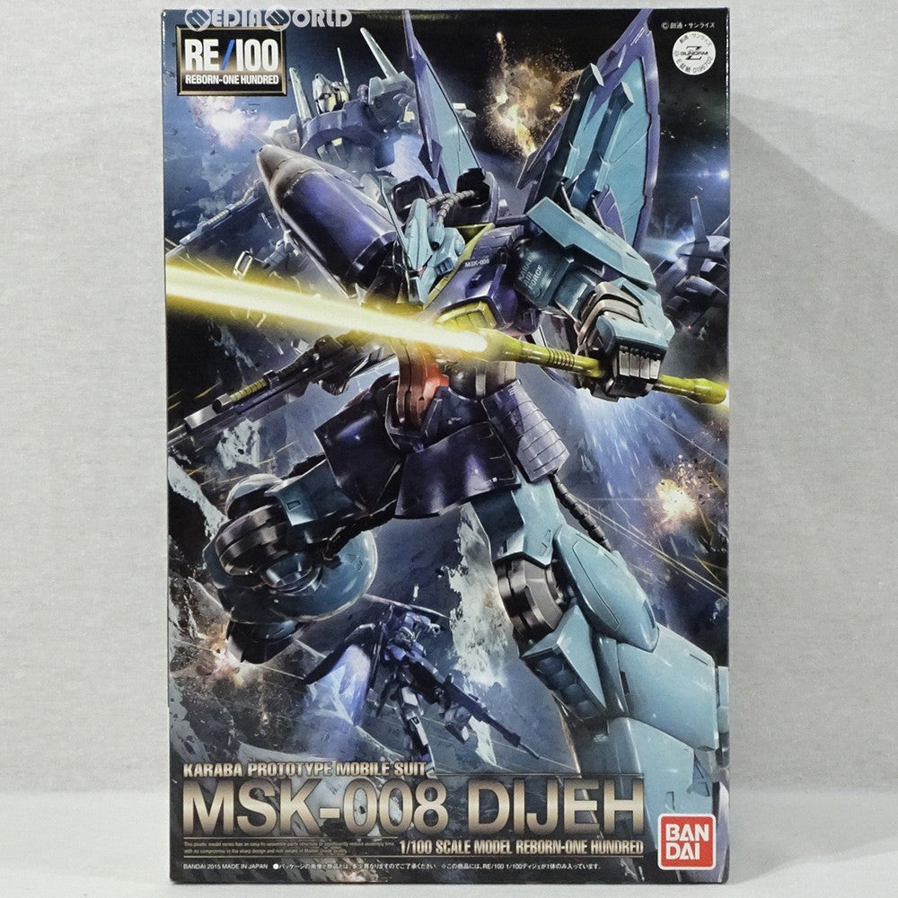 【中古即納】[PTM] RE/100 1/100 MSK-008 ディジェ 機動戦士Zガンダム プラモデル(0196702) バンダイ(20190730)
