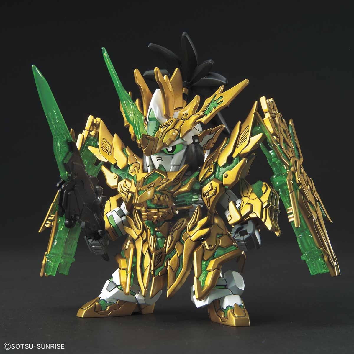 【中古即納】[PTM] (再販) 龍賢劉備ユニコーンガンダム(リュウケンリュウビユニコーンガンダム) SDガンダムワールド 三国創傑伝 プラモデル(5058879) バンダイスピリッツ(20250319)